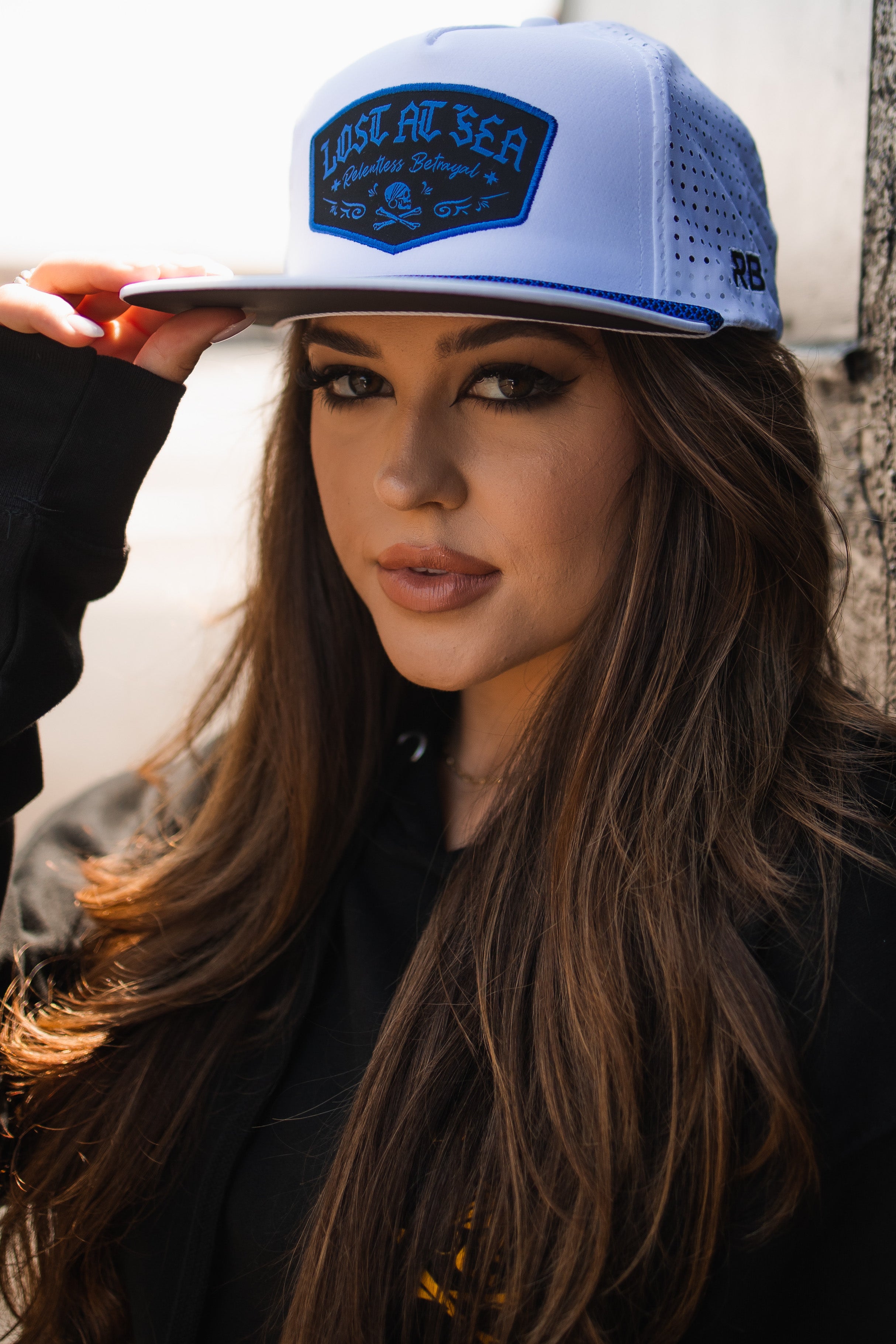 Lost At Sea WHITEOUT Snapback