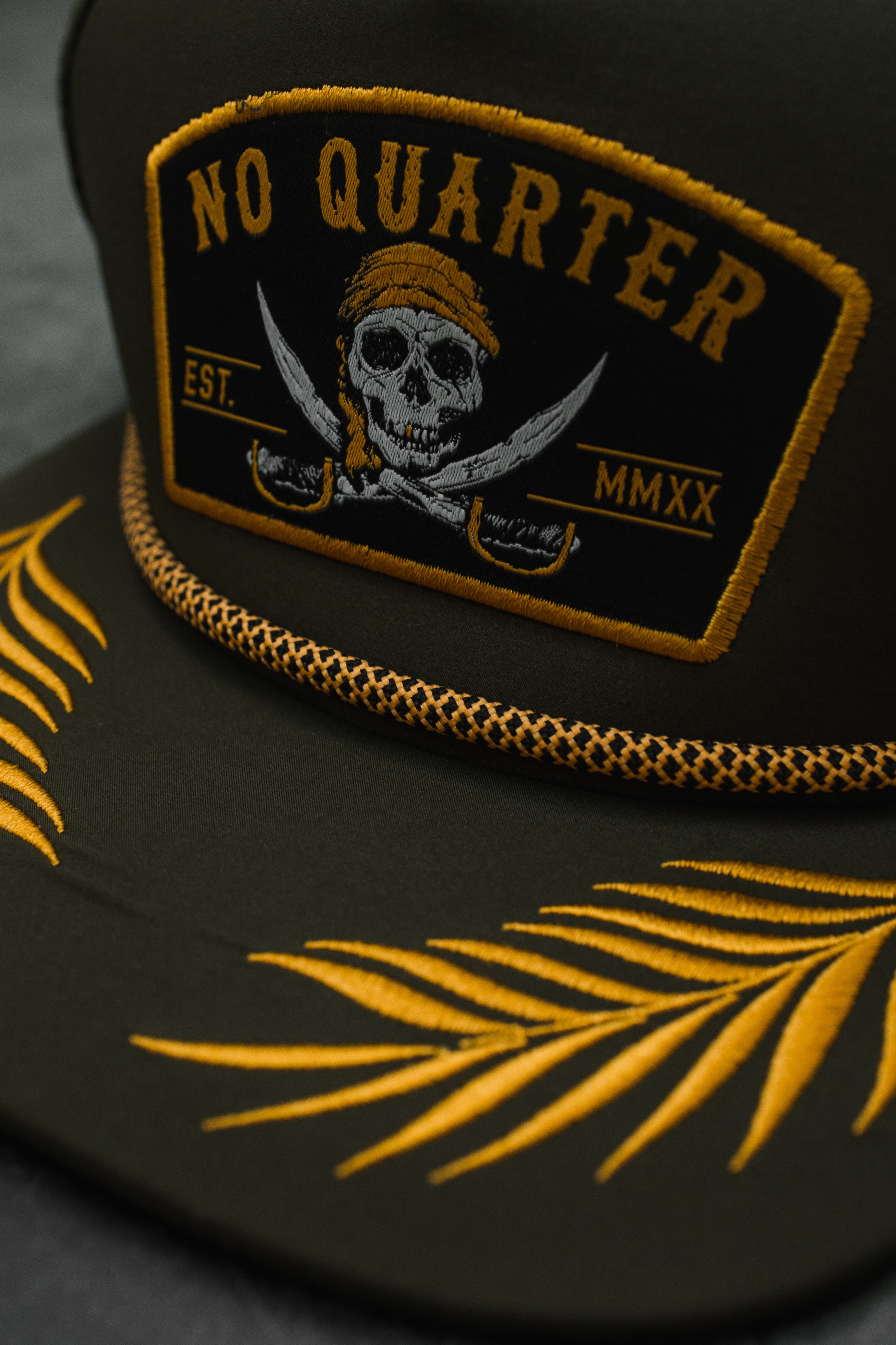 No Quarter Olive Snapback