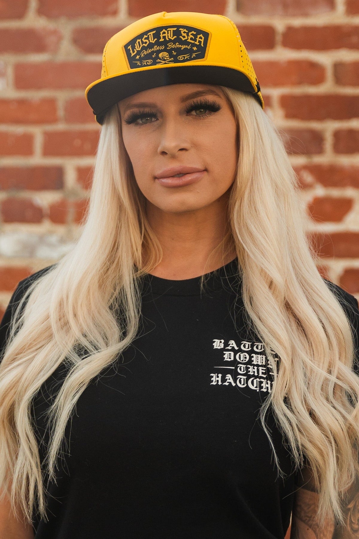 Lost At Sea GOLD Snapback