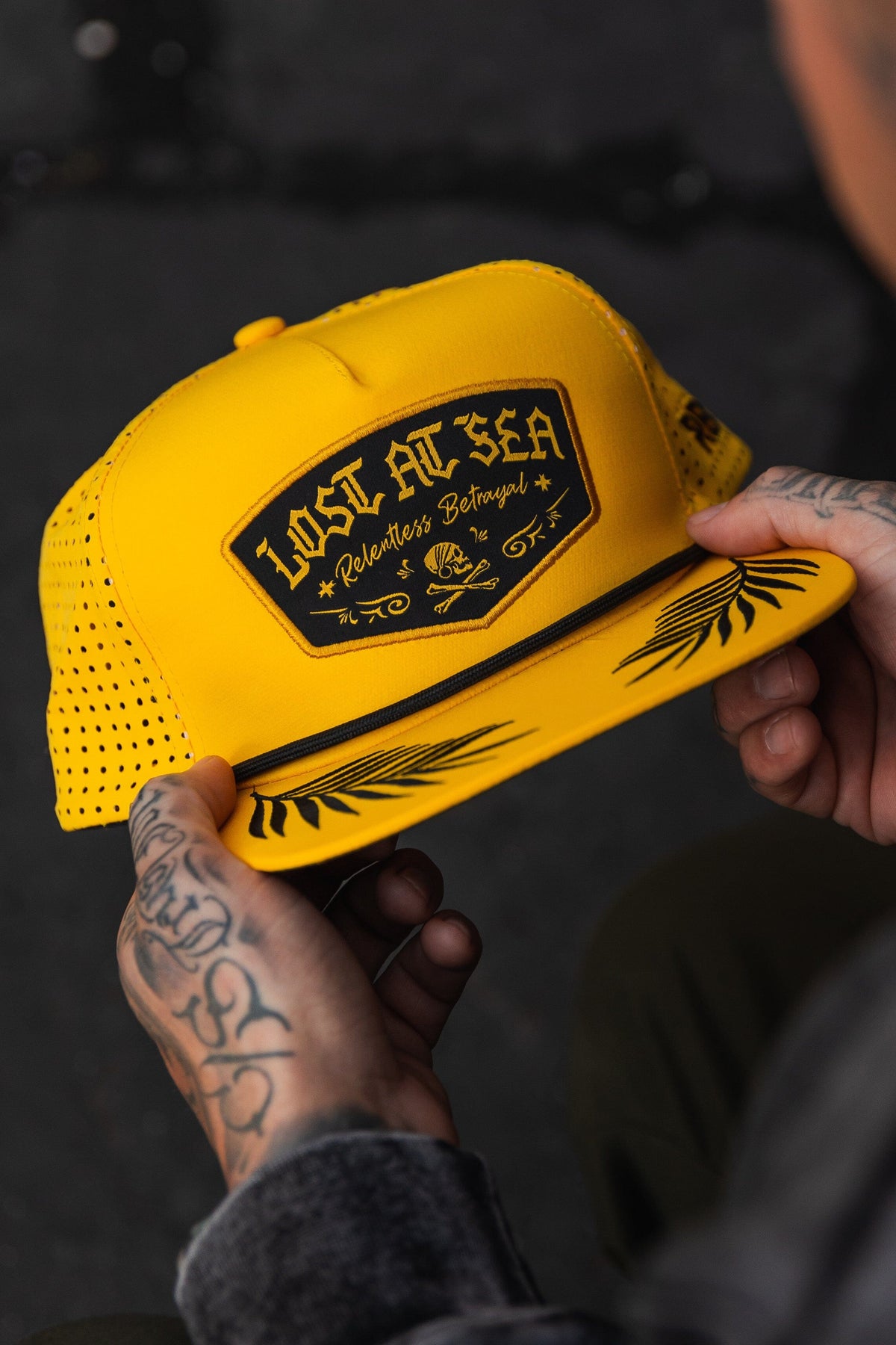 Lost At Sea GOLD Snapback