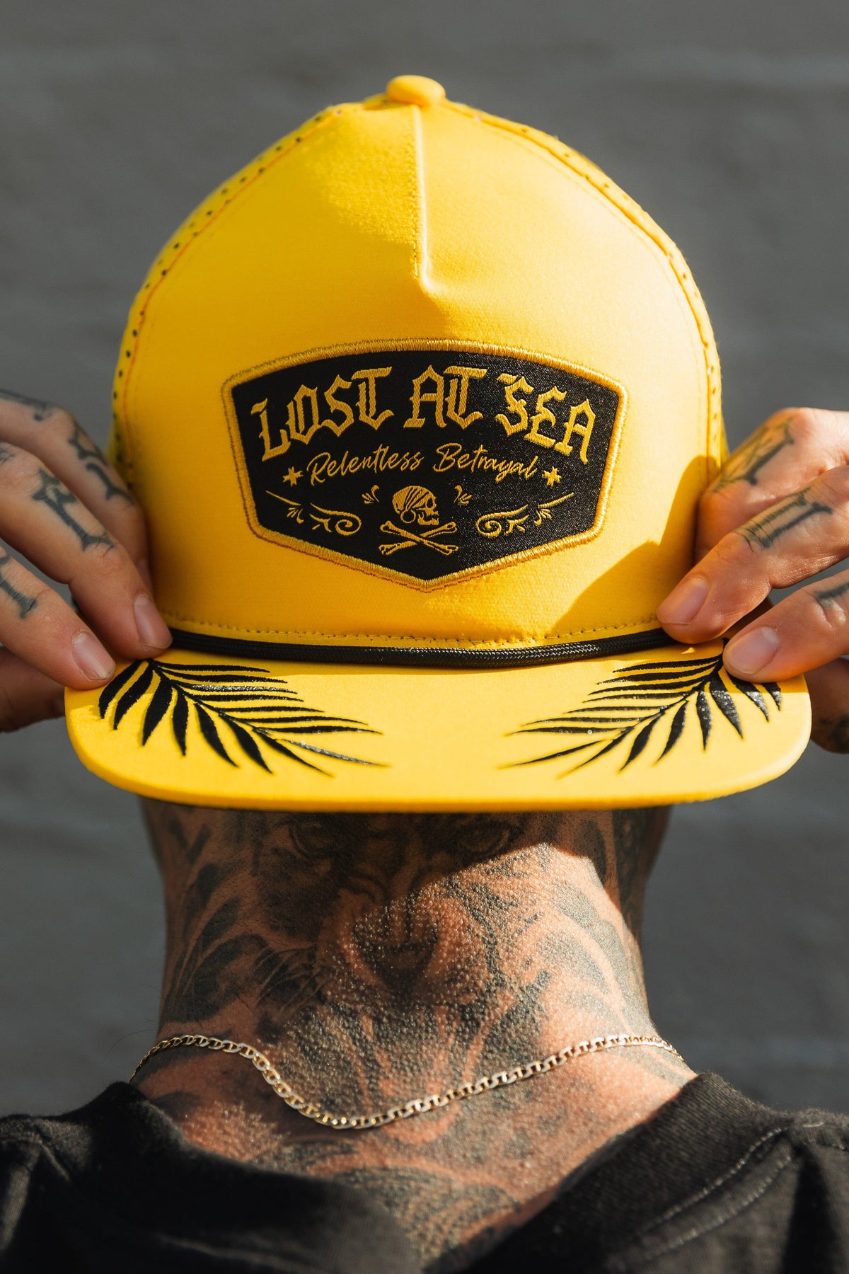 Lost At Sea GOLD Snapback