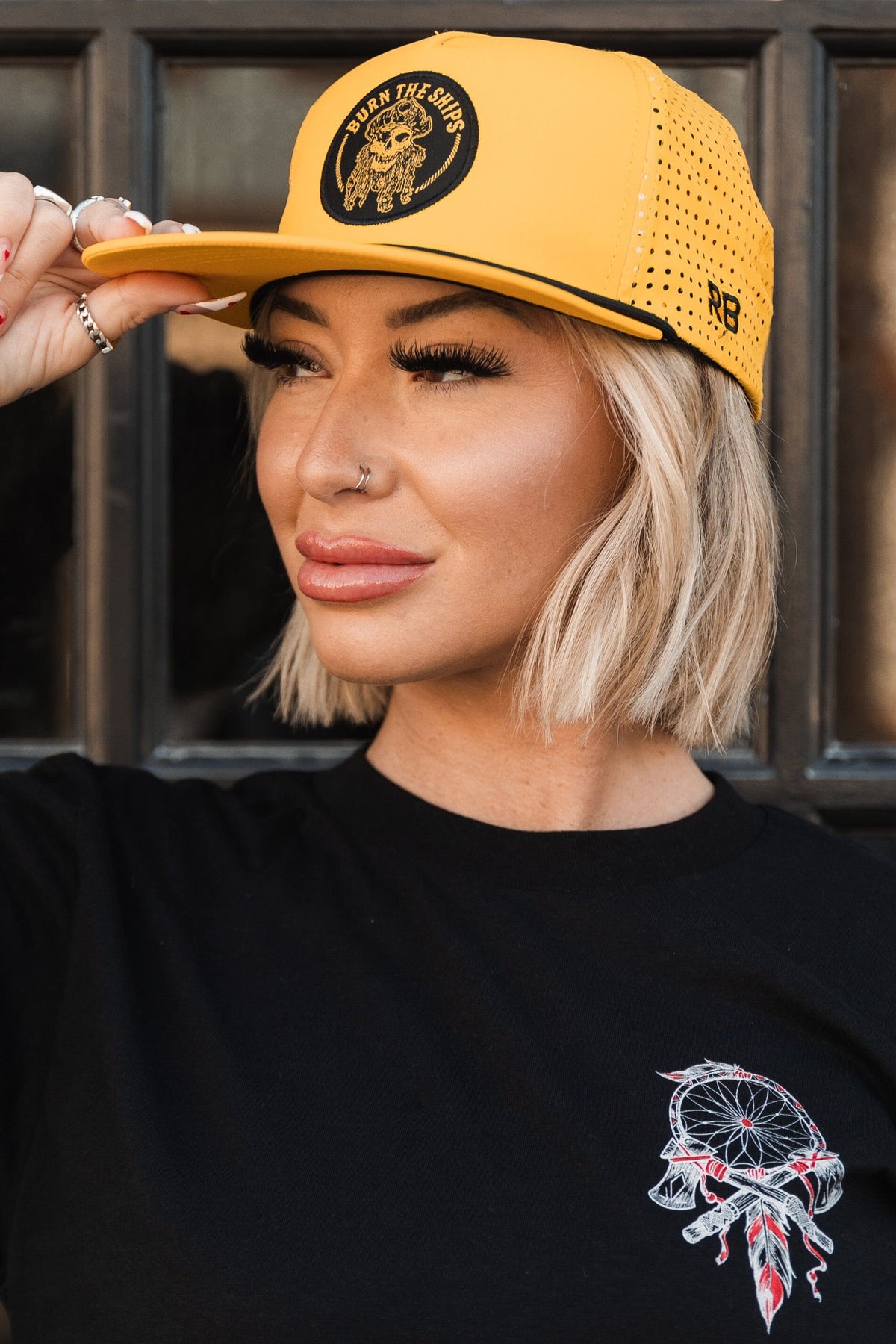 Brûlez les navires GOLD Snapback
