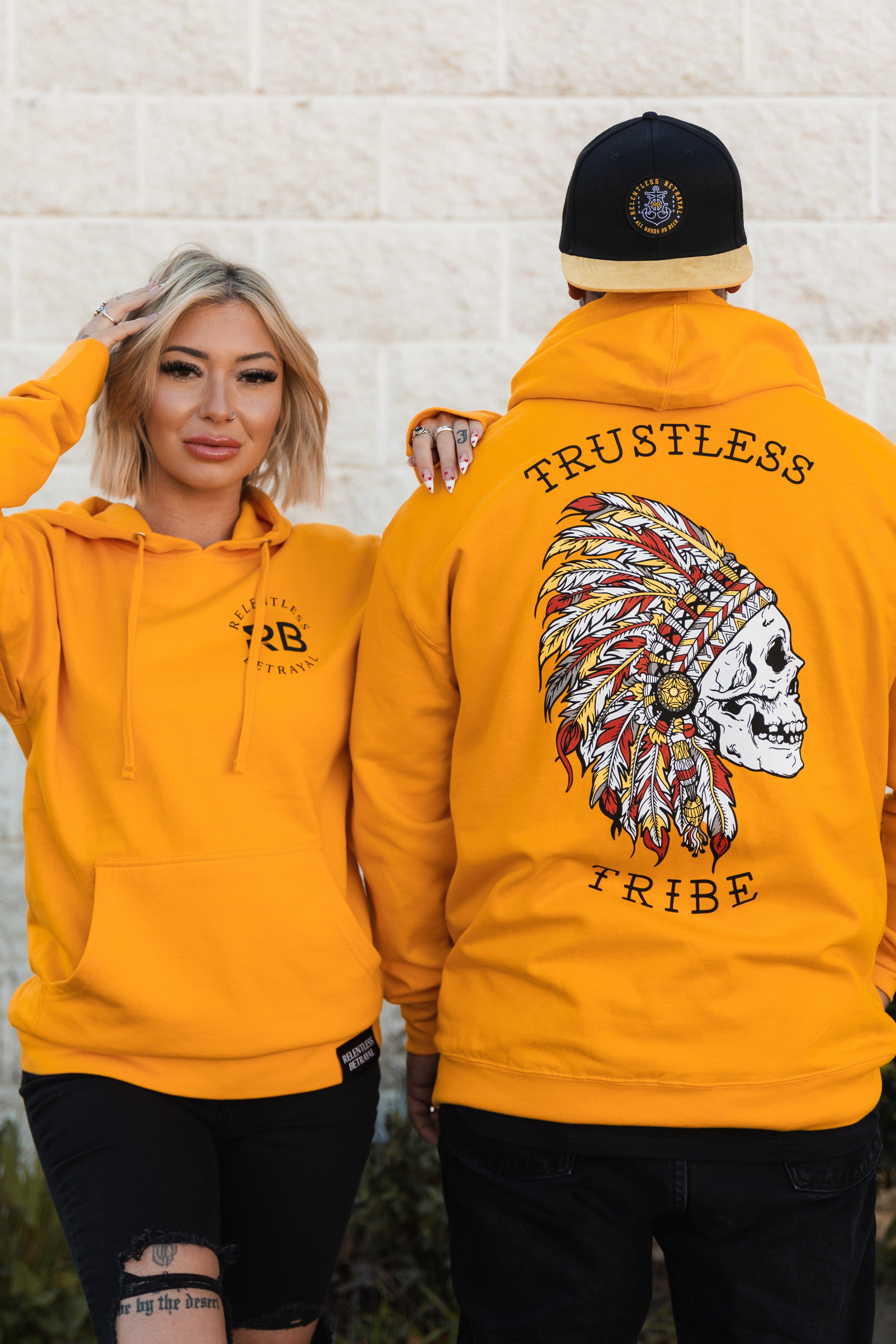 Trustless Chief Hoodie GOLD