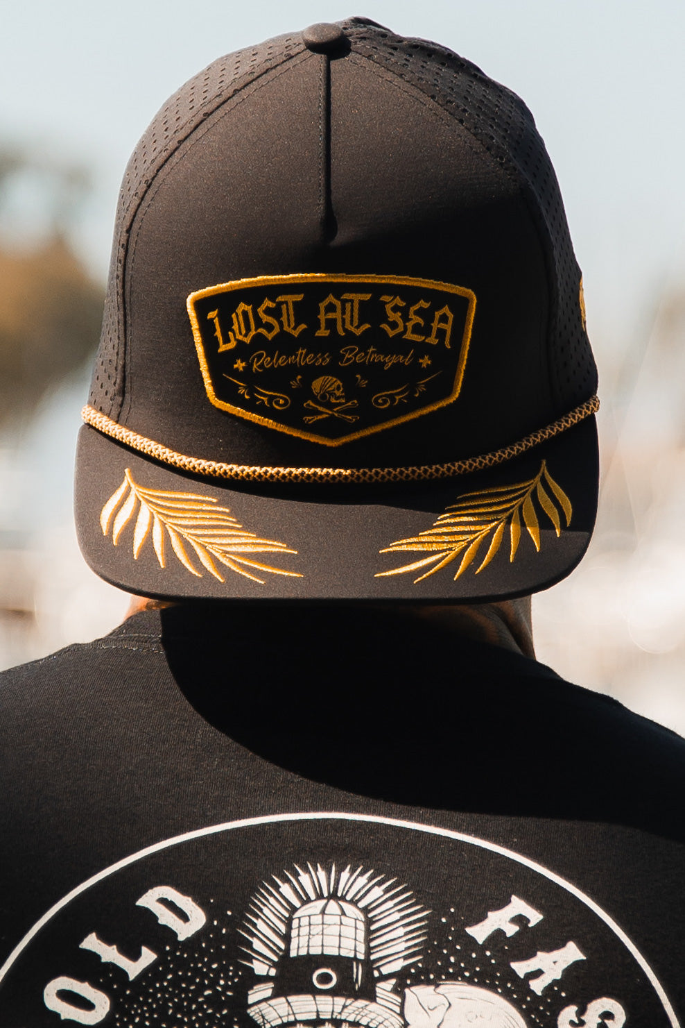 Lost At Sea BLACKOUT Snapback