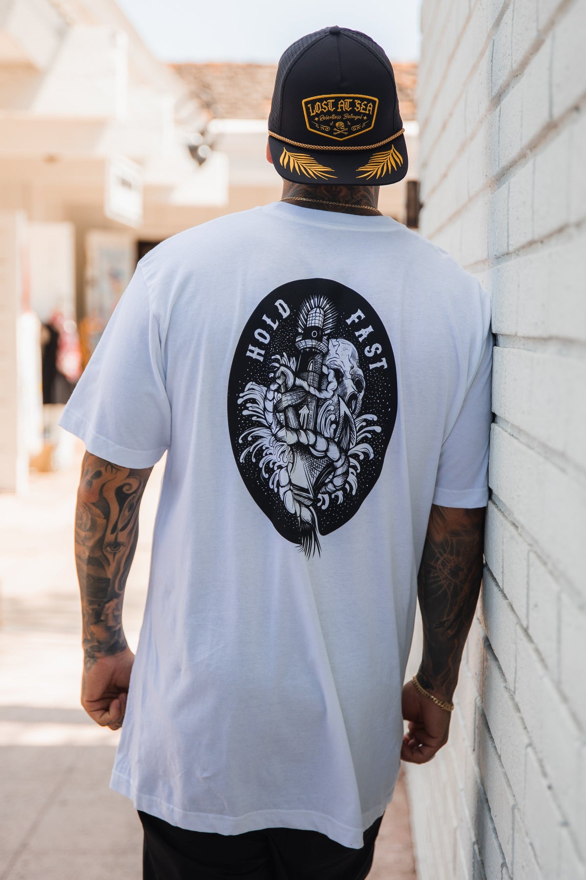 Hold Fast White T-Shirt