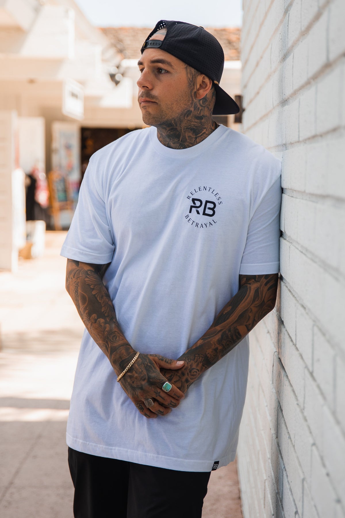 Hold Fast White T-Shirt