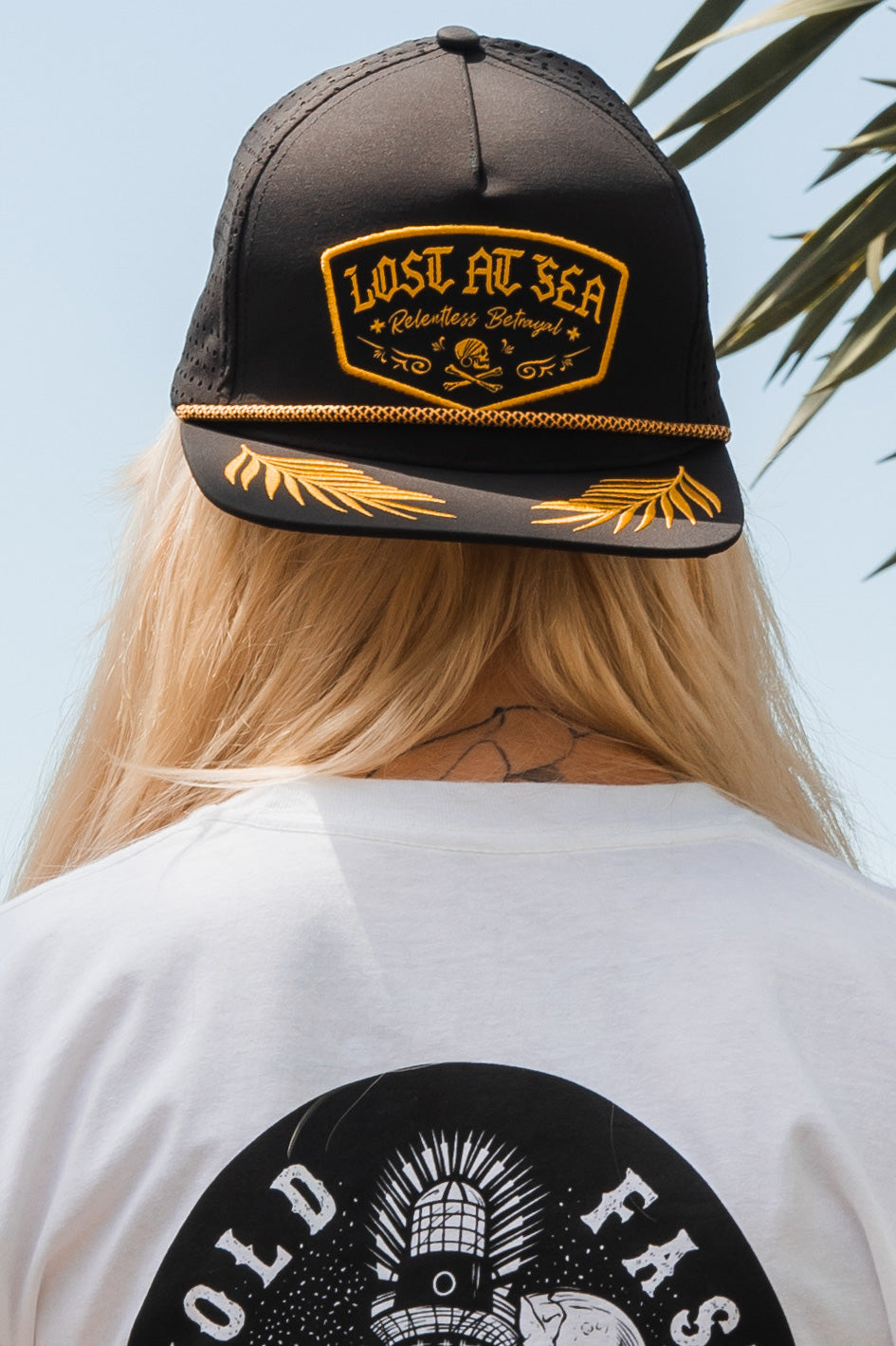 Lost At Sea BLACKOUT Snapback