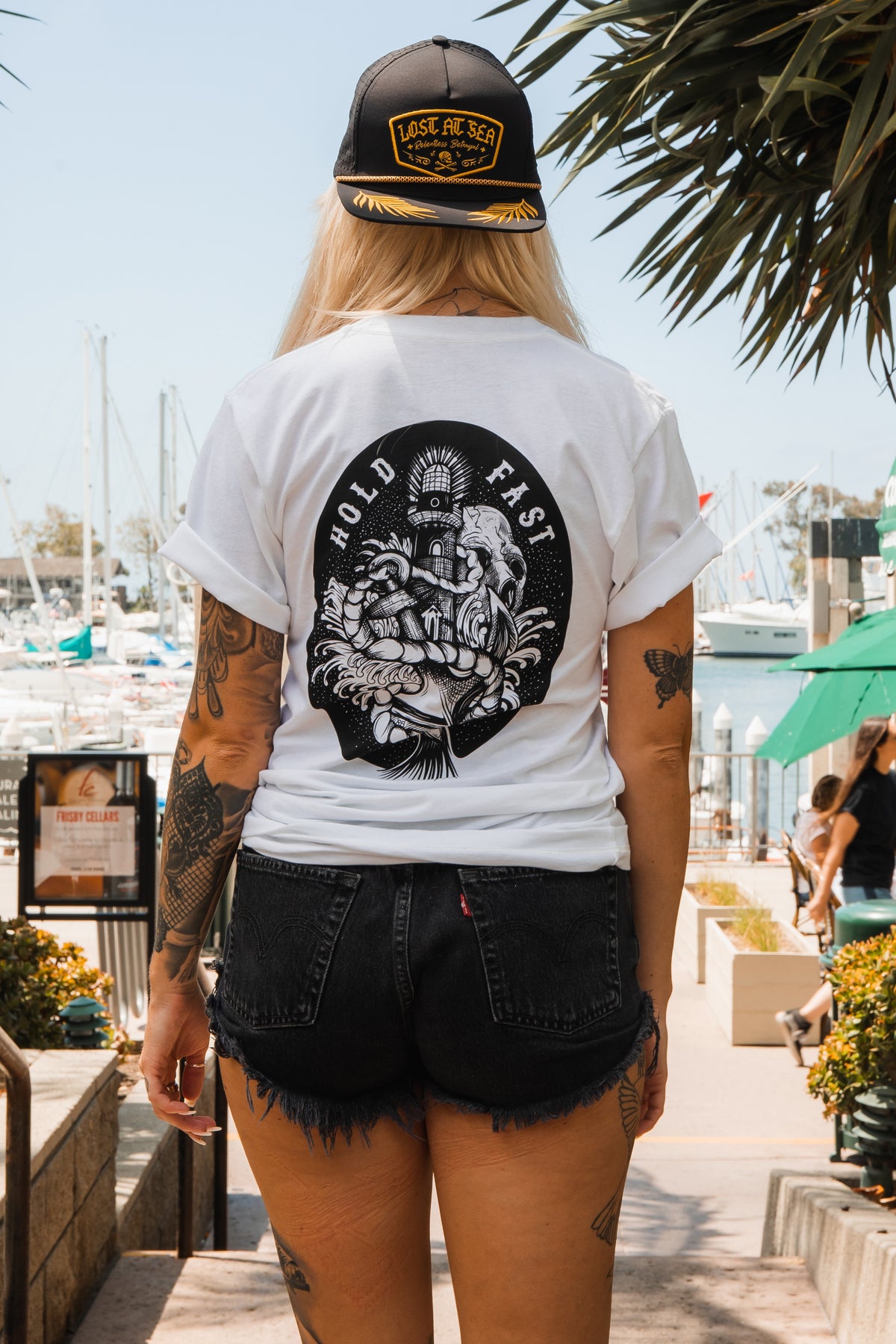 Hold Fast White T-Shirt