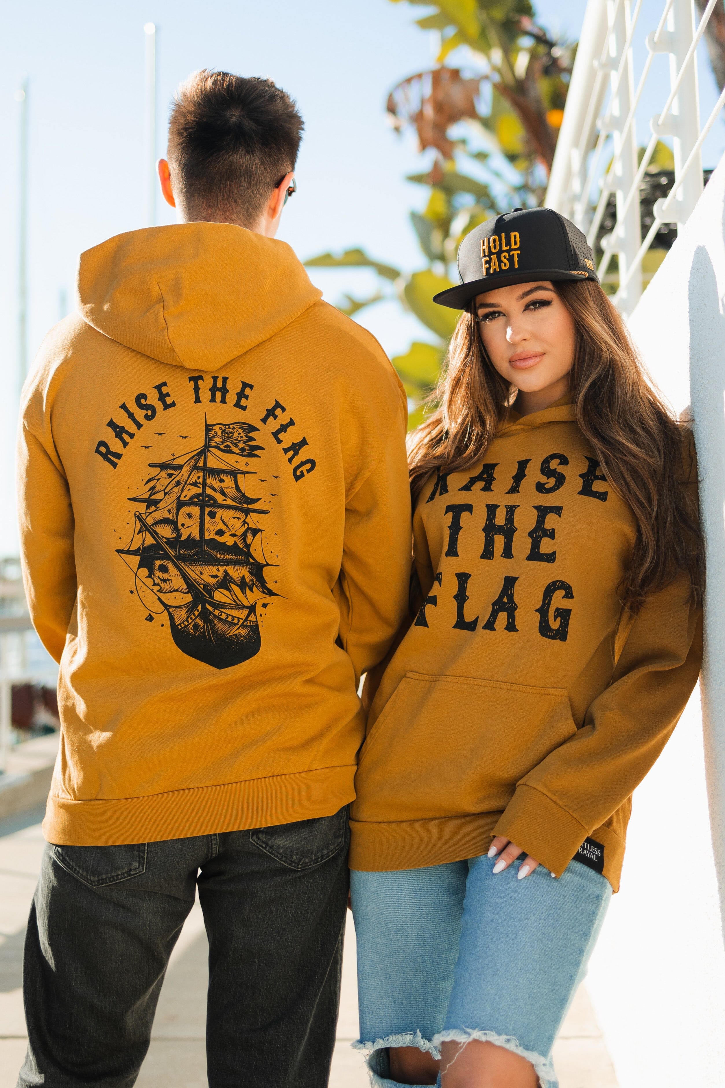 Raise the Flag Premium Toast Hoodie