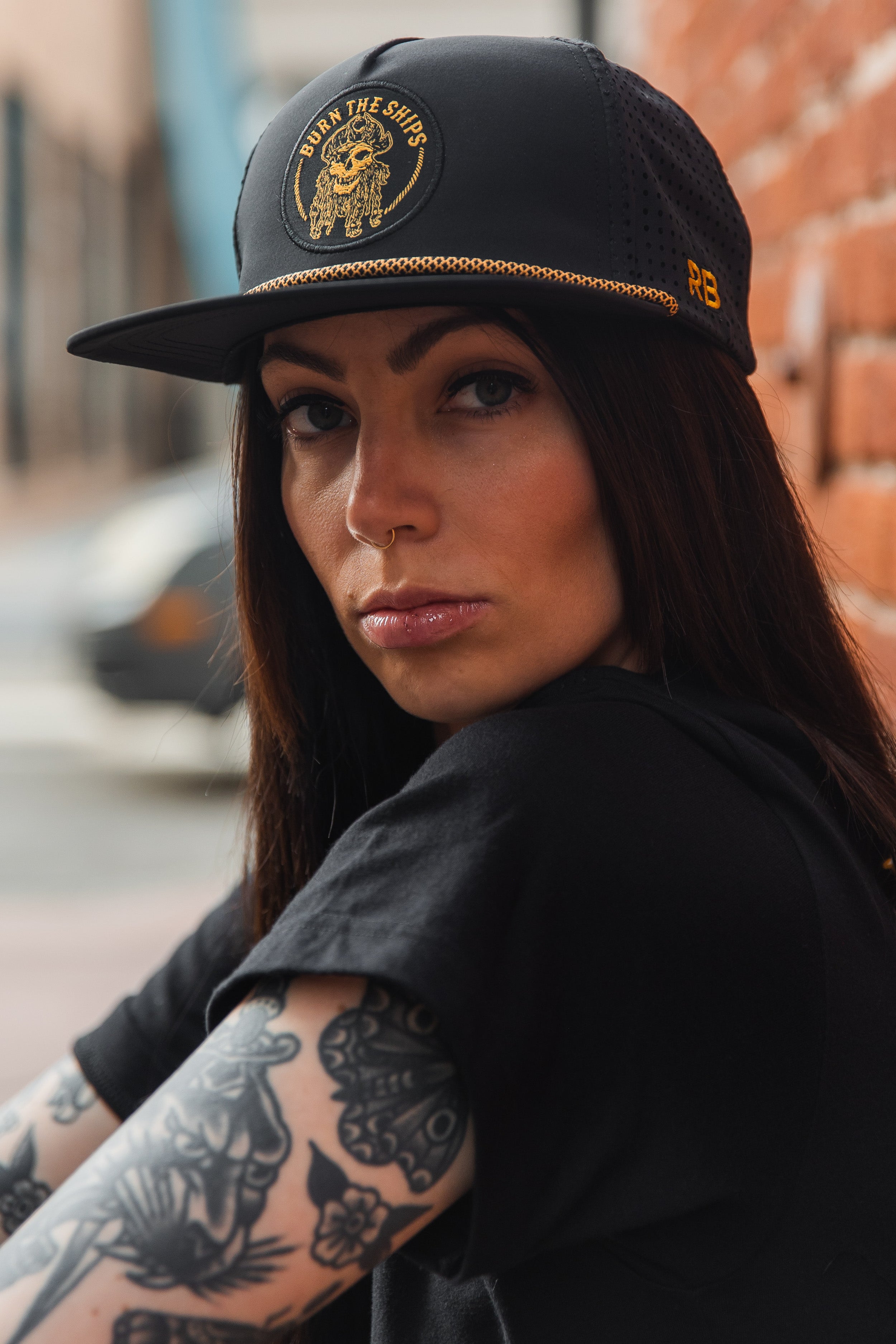 Burn The Ships BLACKOUT Snapback