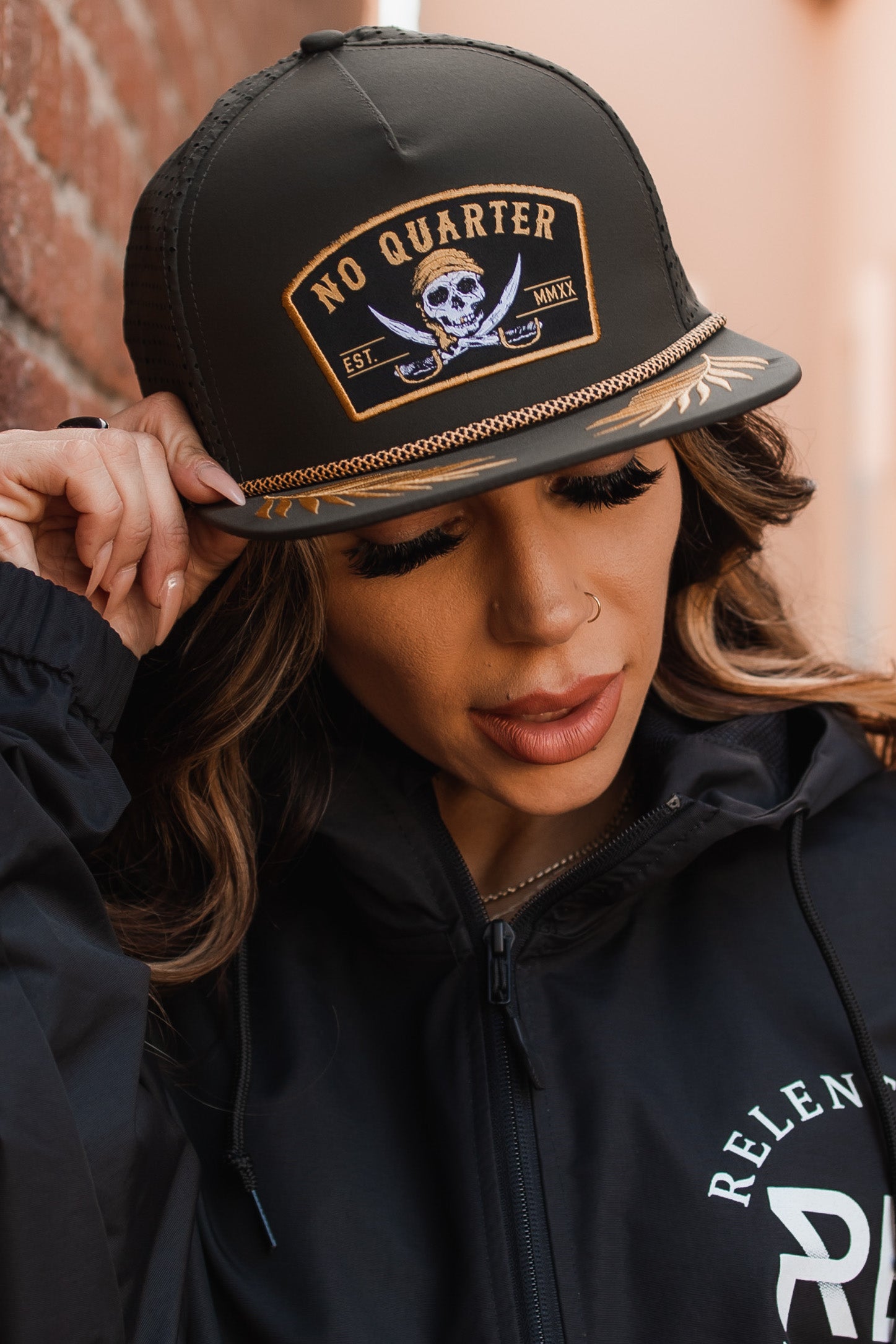 No Quarter BLACKOUT Snapback