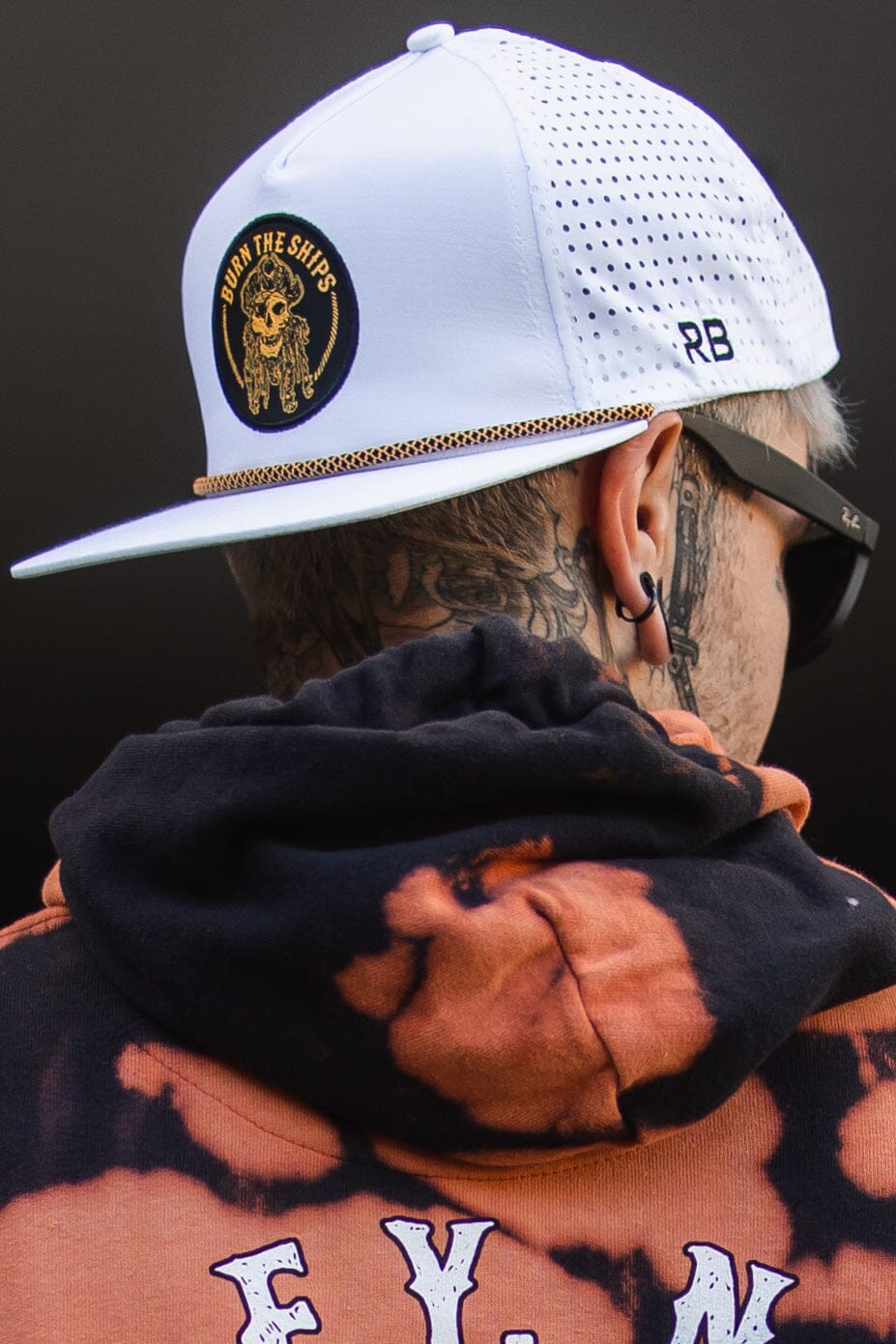 Burn The Ships WHITEOUT Snapback