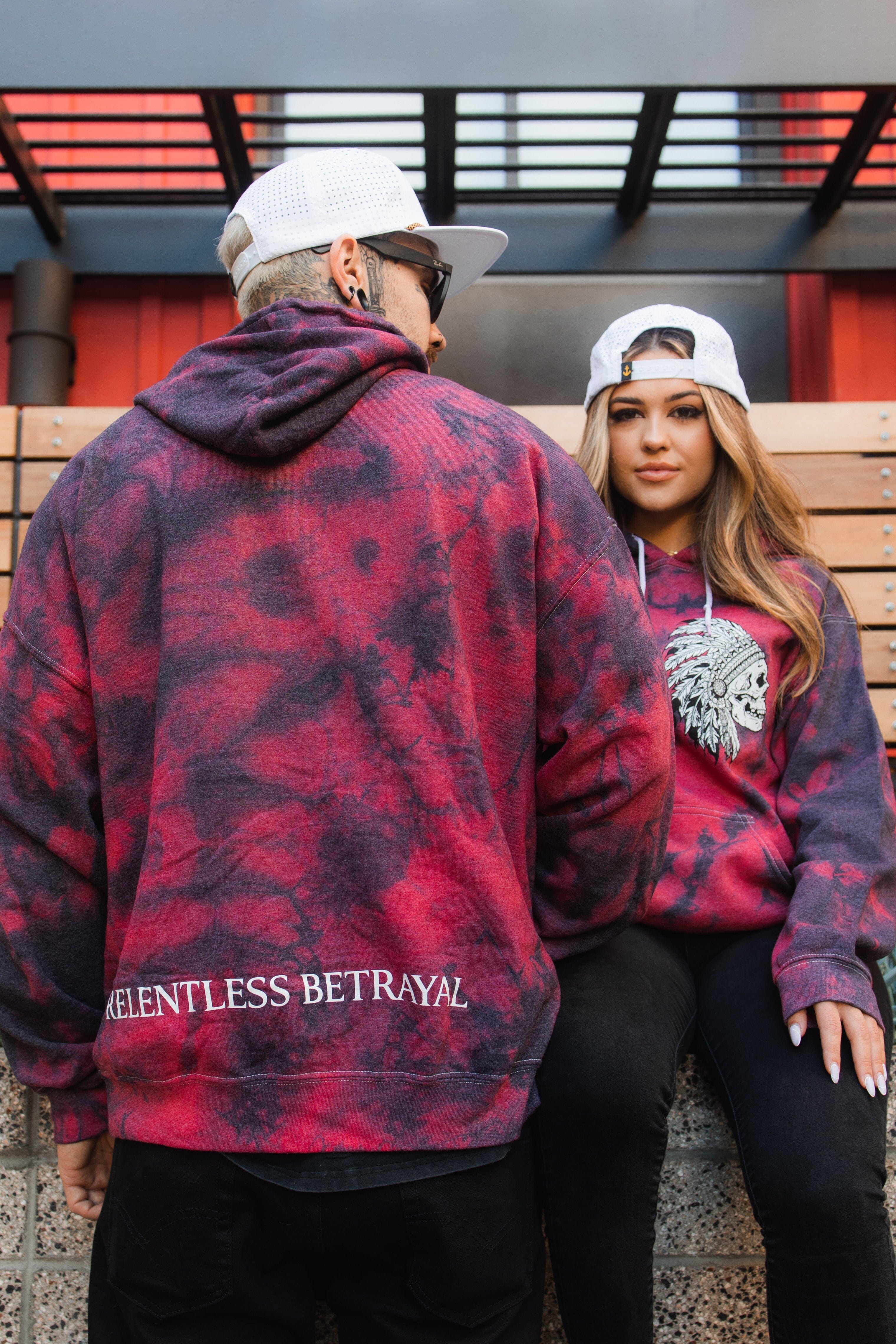 Trustless Chief Tie Dye Hoodie
