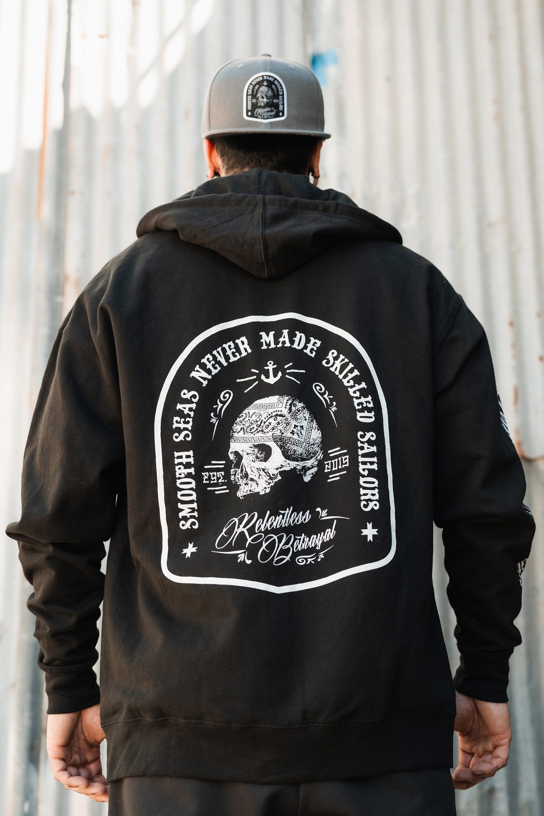Skilled Sailor Premium Zip-Up Hoodie