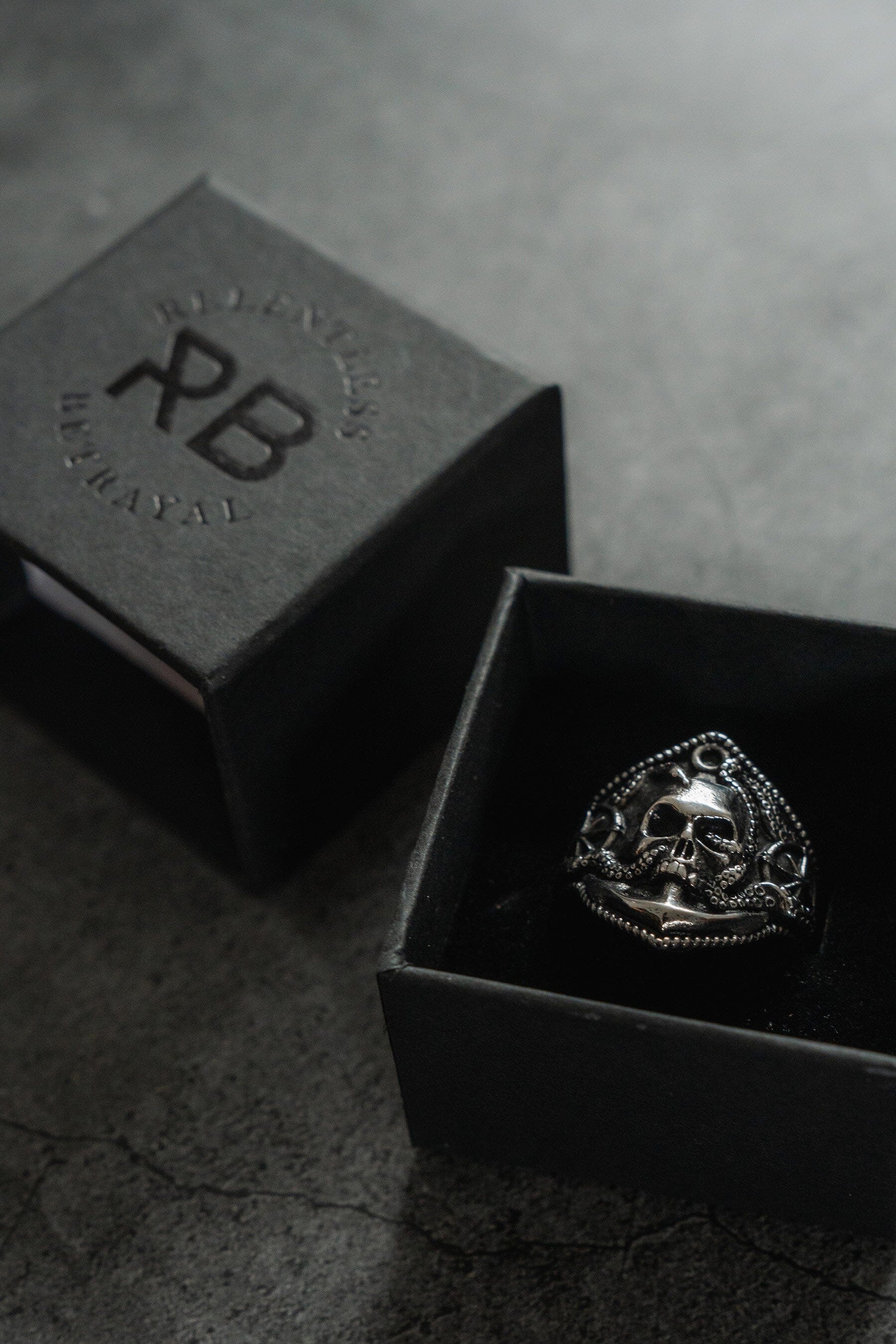 Dead Men Tell No Tales Stainless Steel Ring