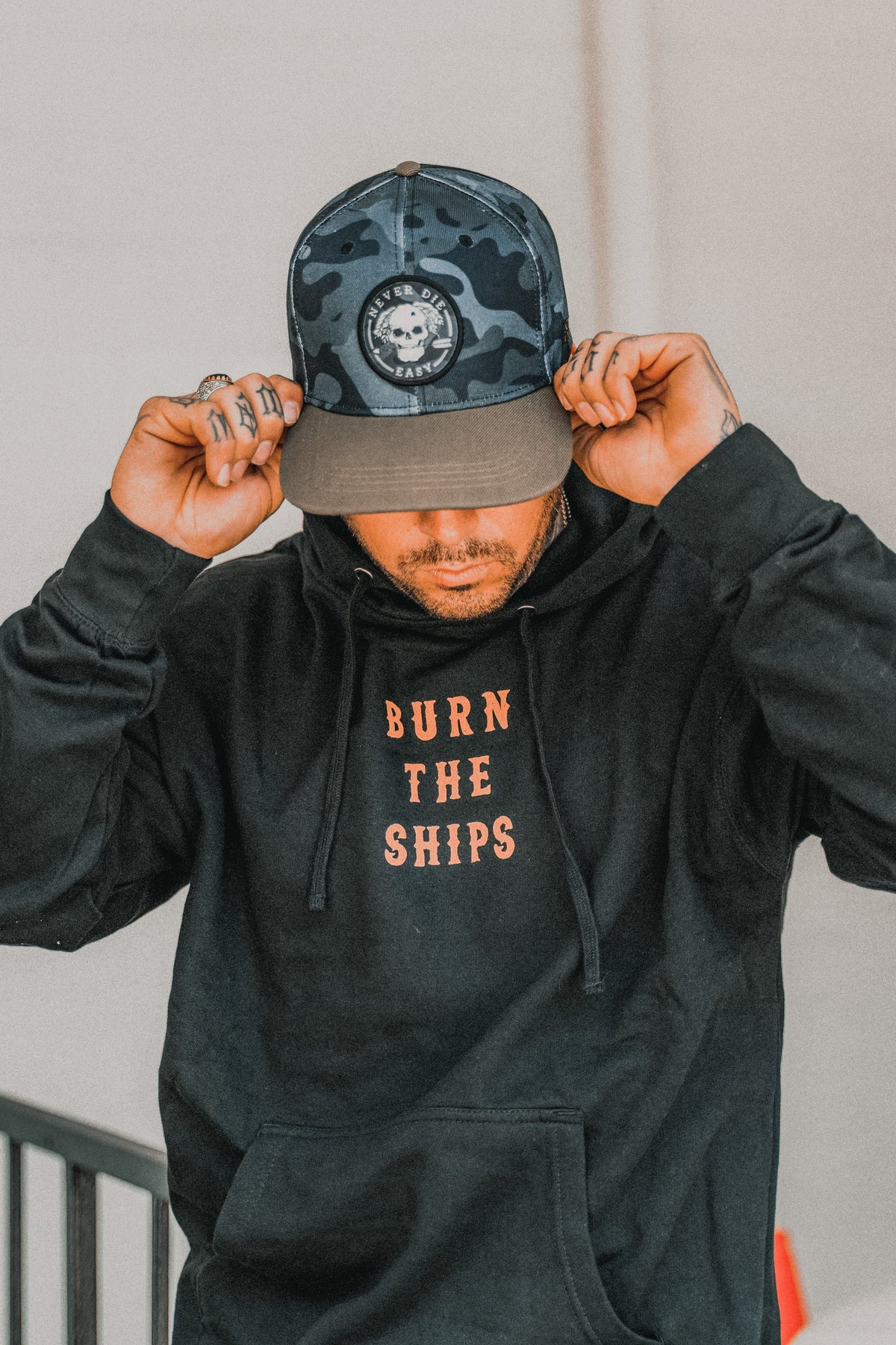 Burn The Ships Hoodie