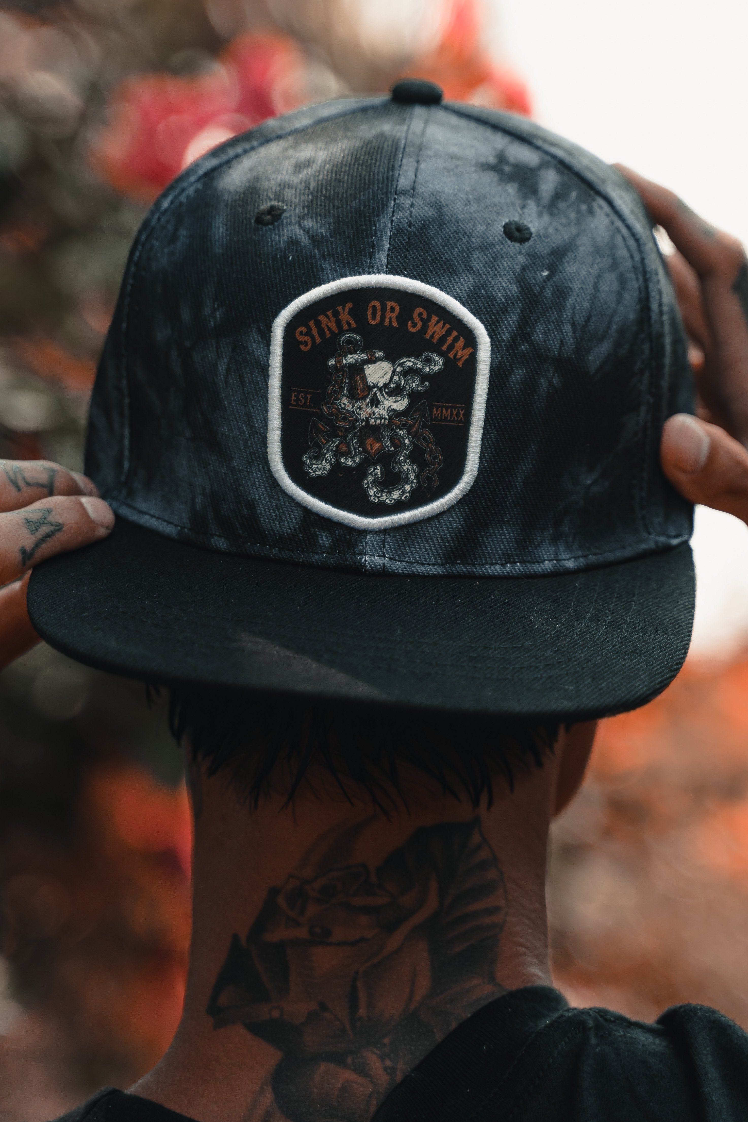 Sink or Swim Tie Dye Snapback