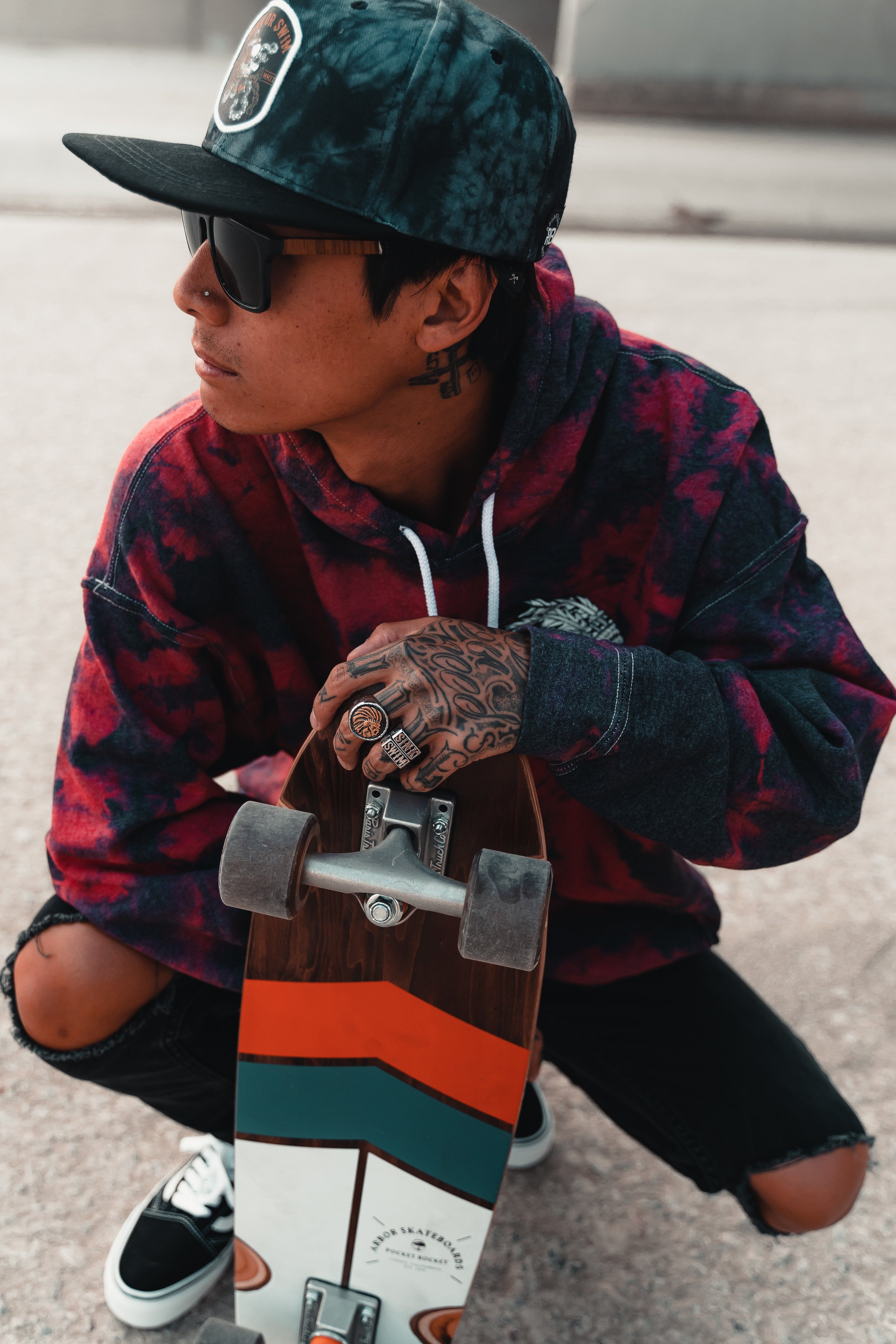 Sink or Swim Tie Dye Snapback