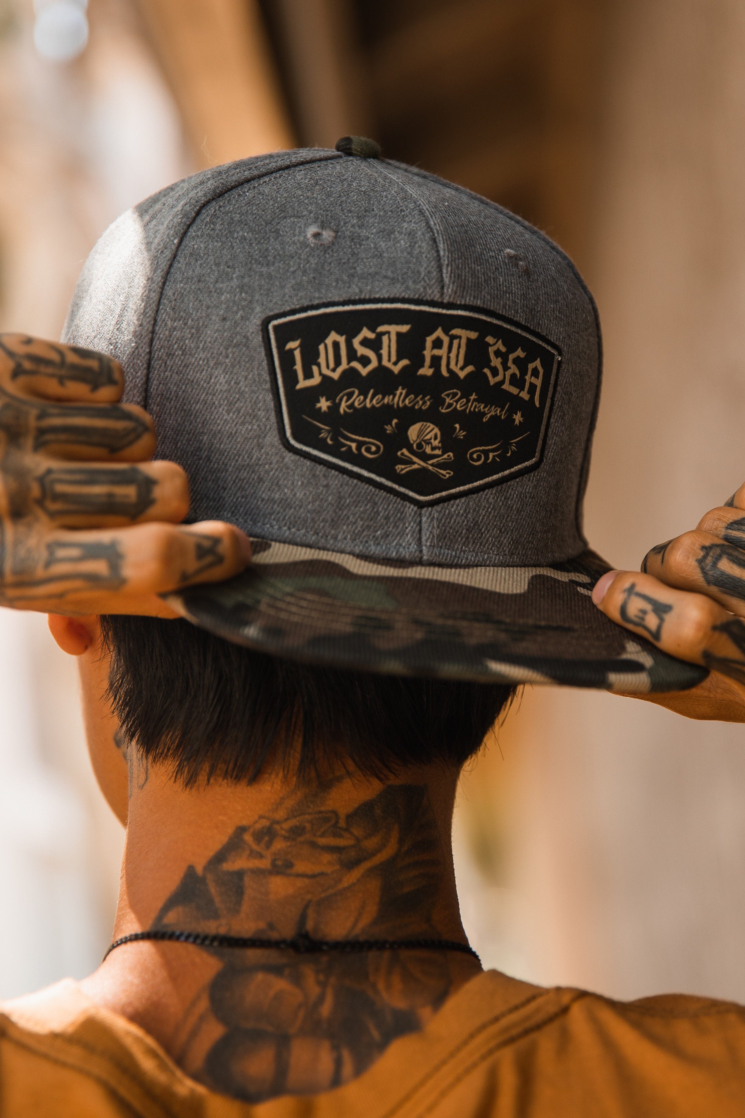 Lost At Sea Camo Snapback