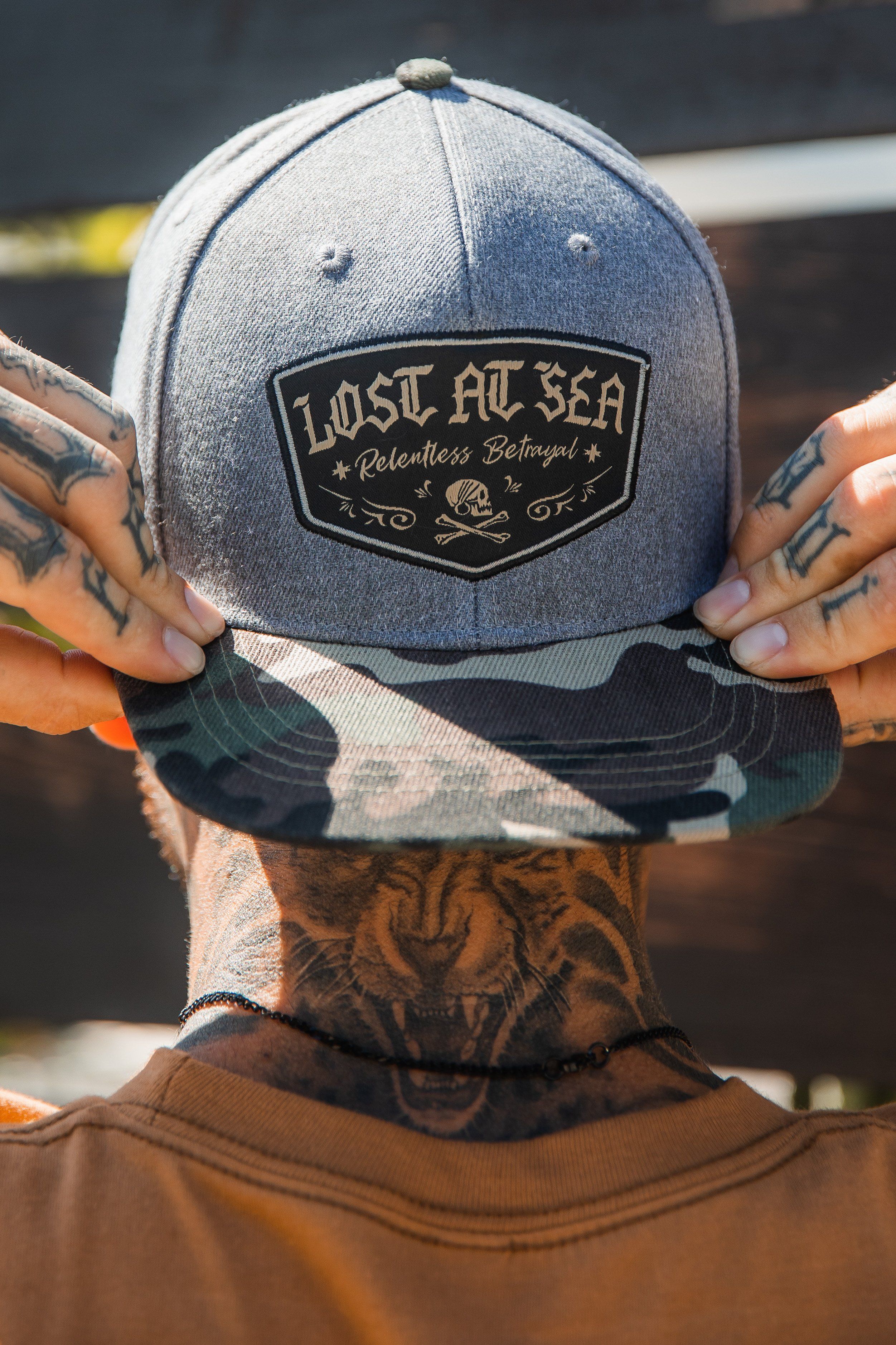 Lost At Sea Camo Snapback