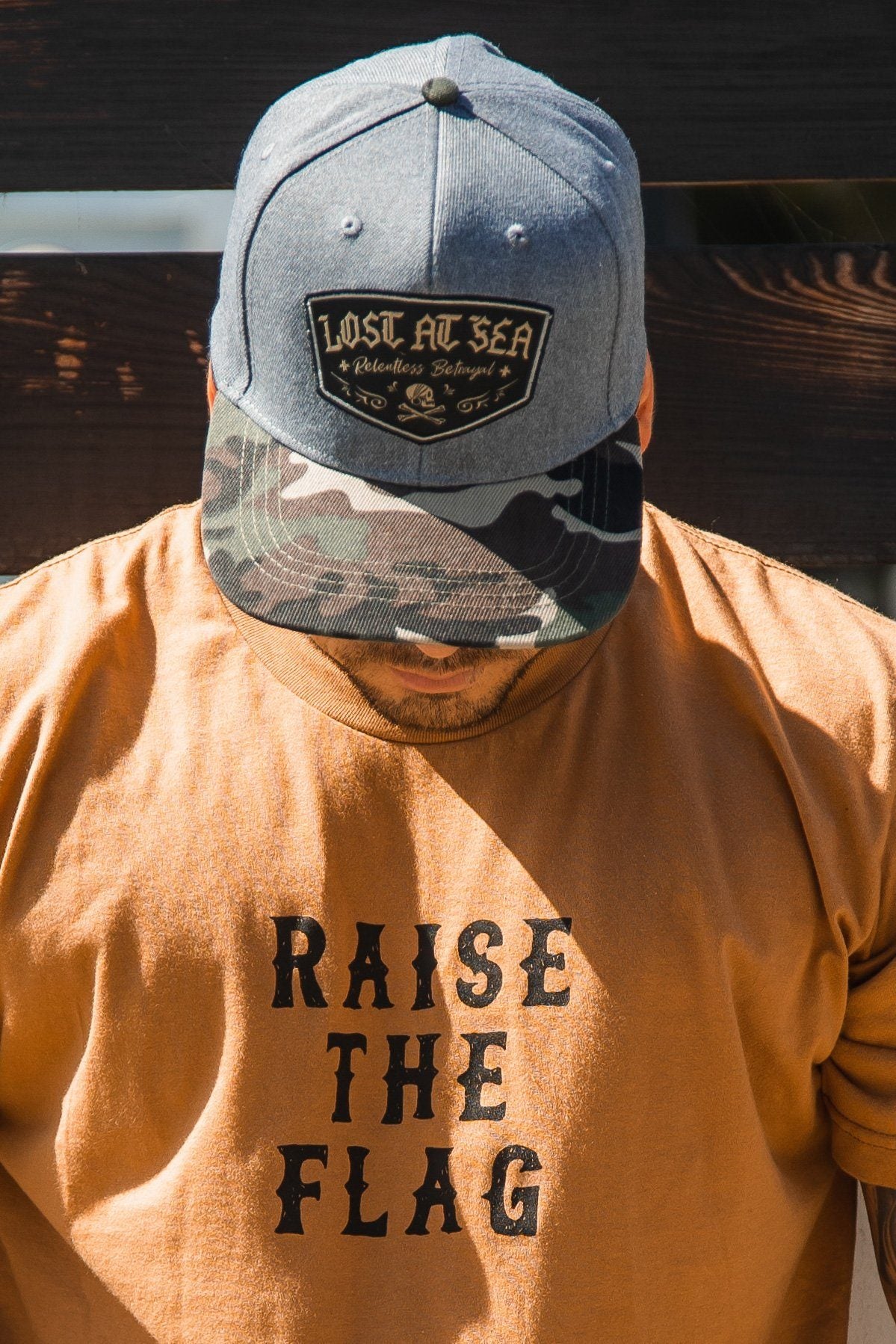 Lost At Sea Camo Snapback