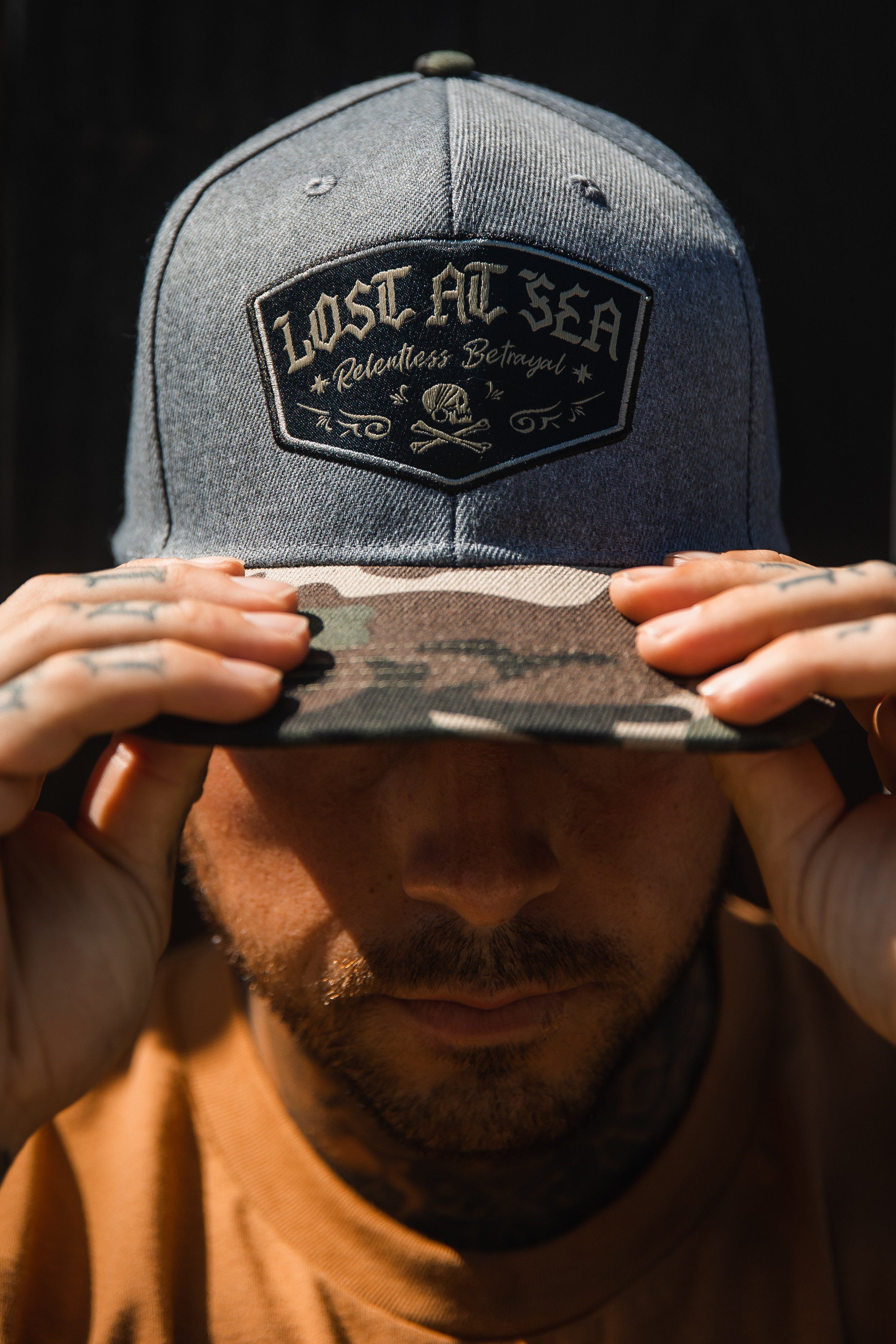 Lost At Sea Camo Snapback