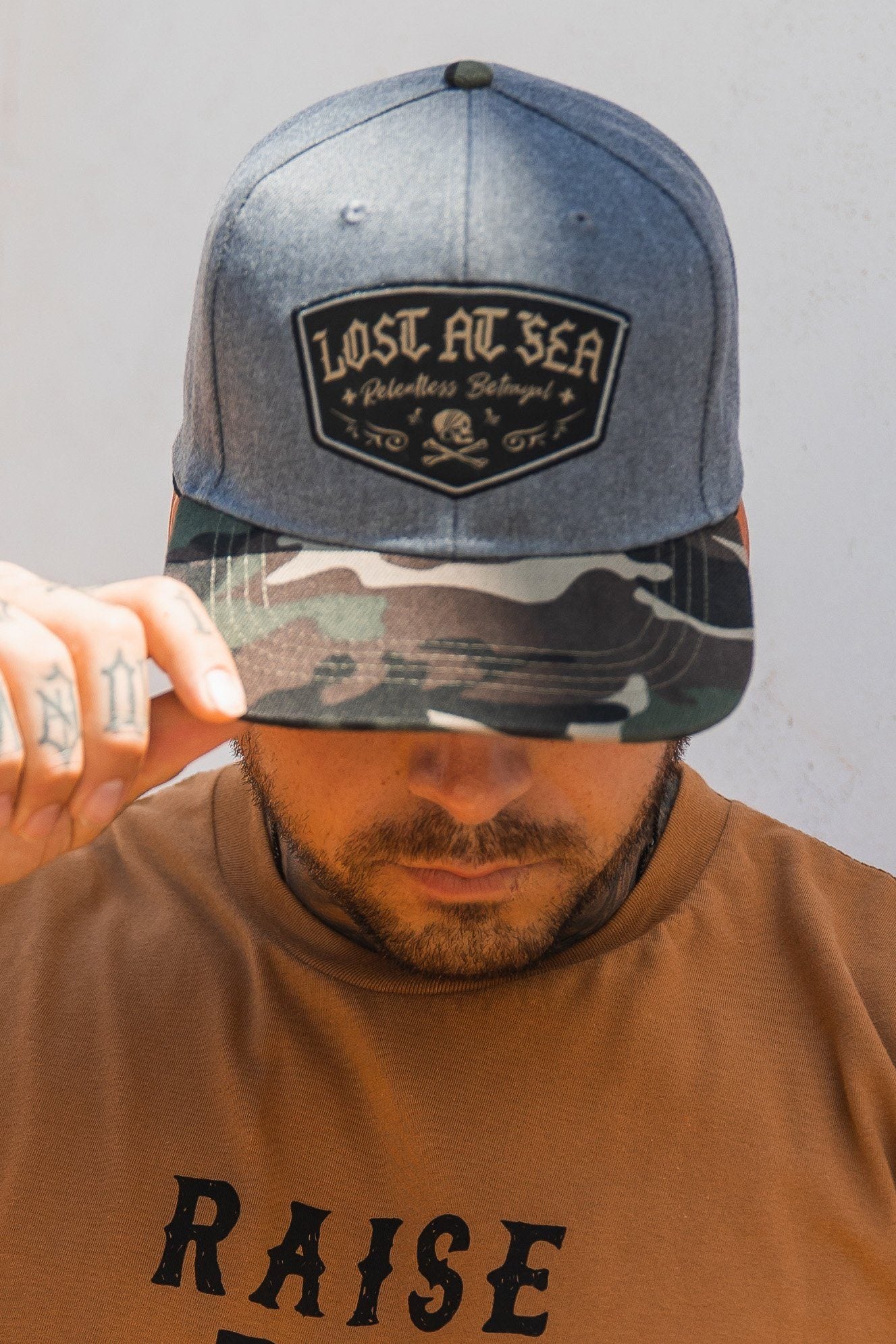 Lost At Sea Camo Snapback