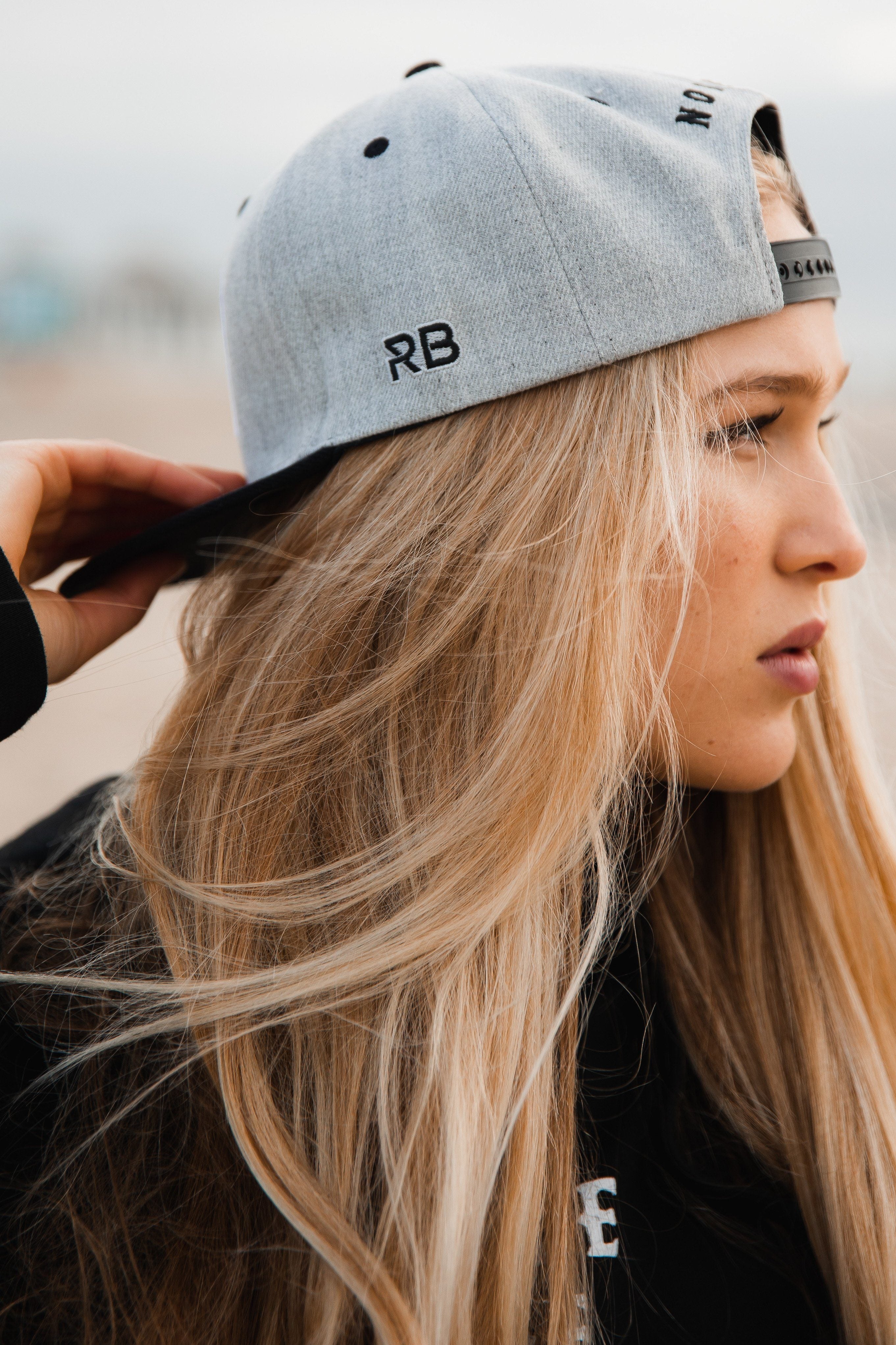No Quarter Gray Snapback