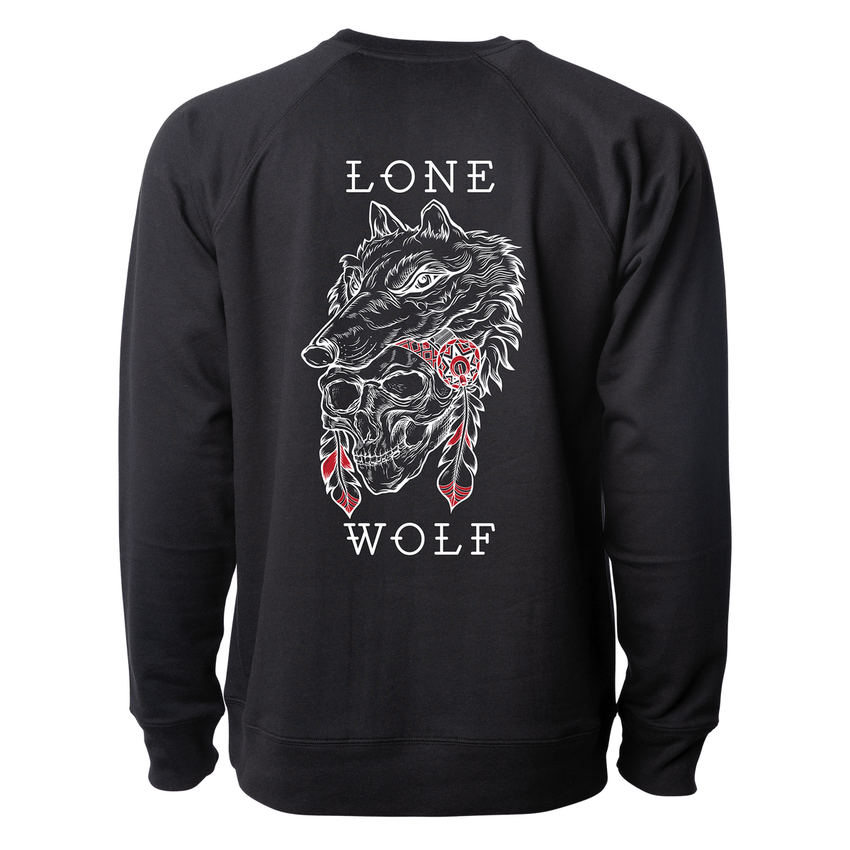 Lone Wolf Long Sleeve RED