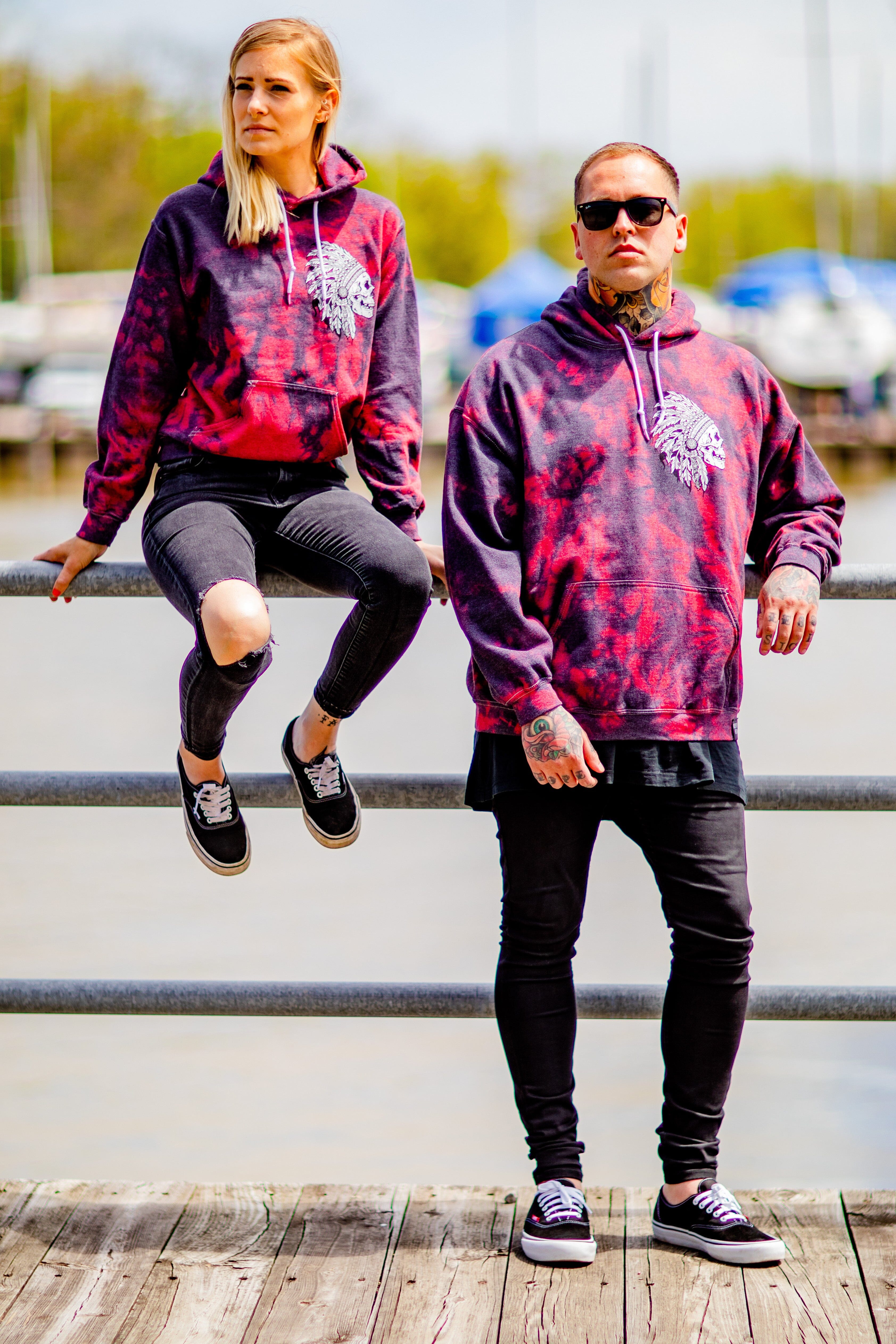 Trustless Chief Tie Dye Hoodie
