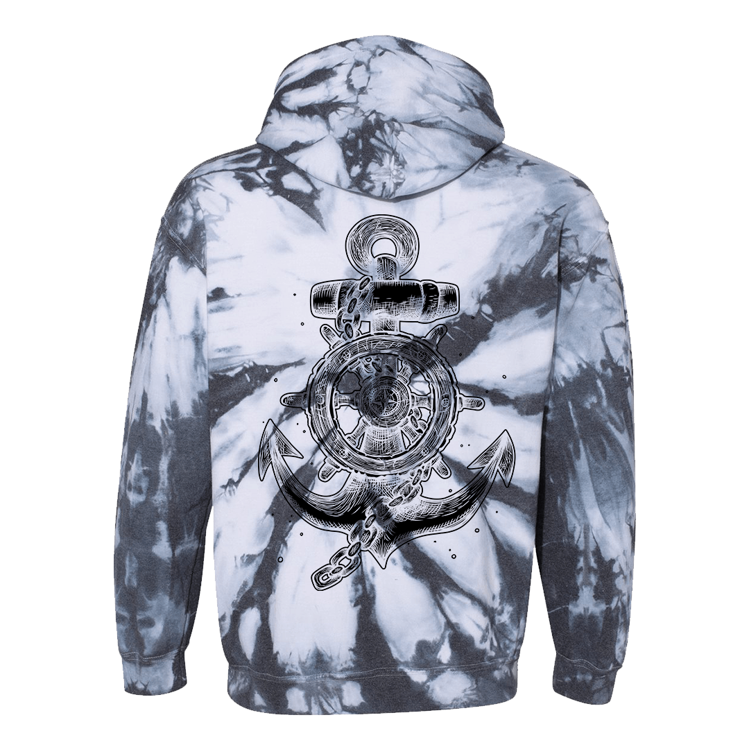 Take The Helm Tie Dye Hoodie