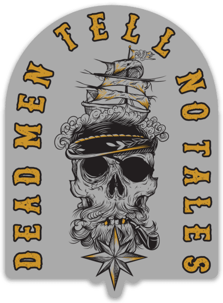 Dead Men Tell No Tales Decal
