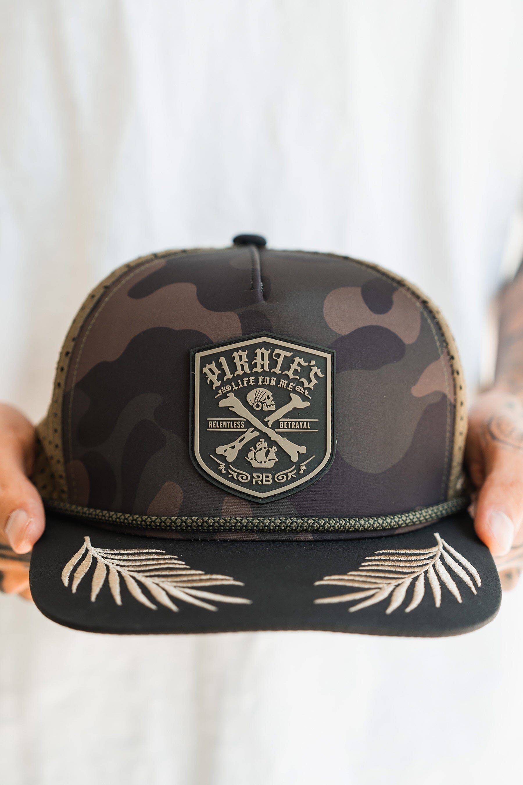 Pirate's Life Camo Snapback