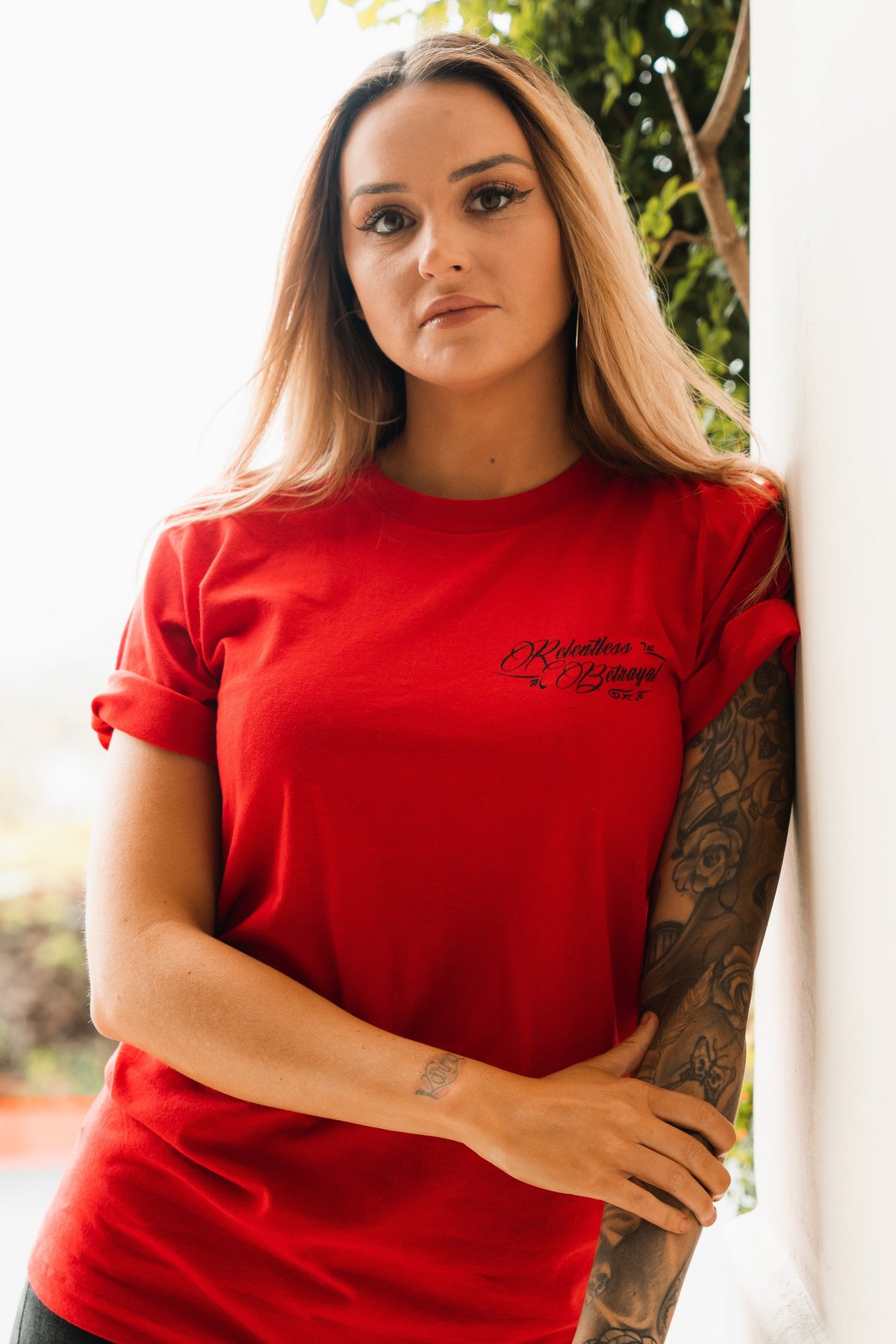 Ship Wreck Red T-Shirt