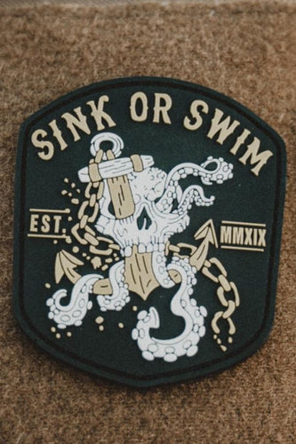 Sink or Swim Kraken PVC Patch