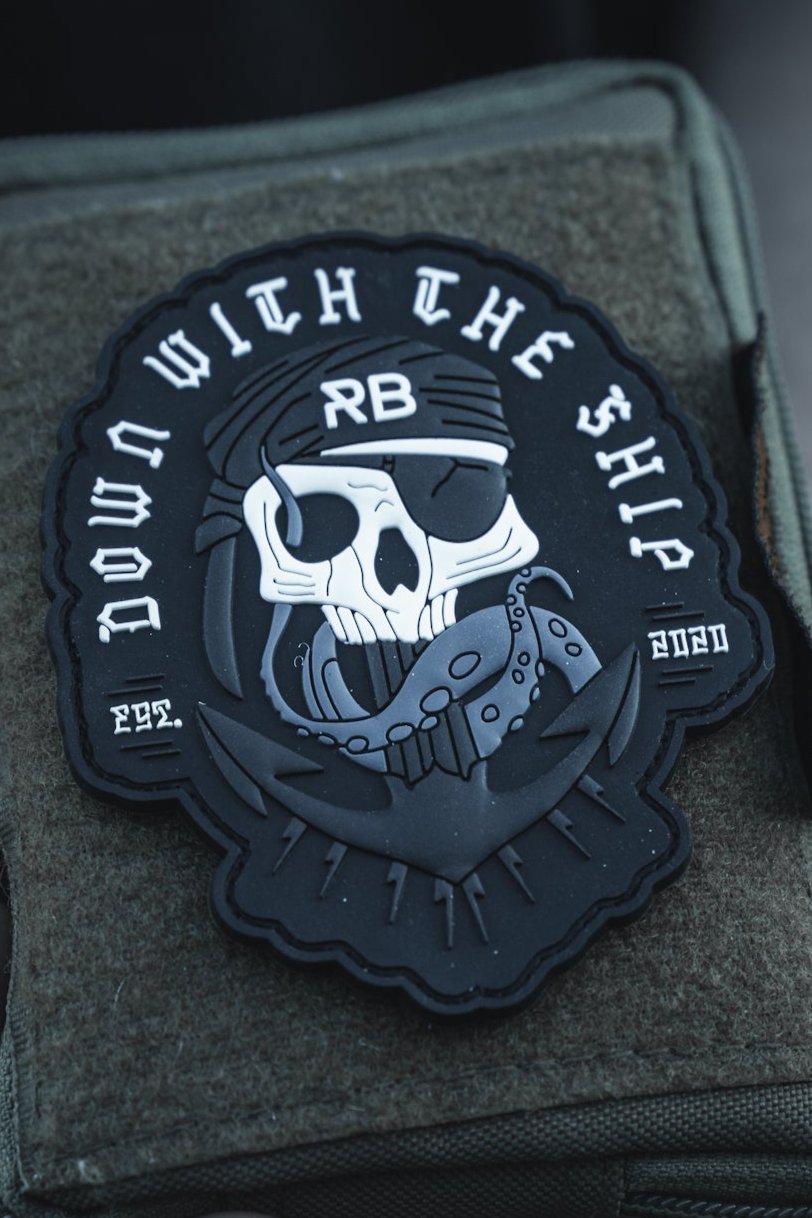 Ship Wreck PVC Patch