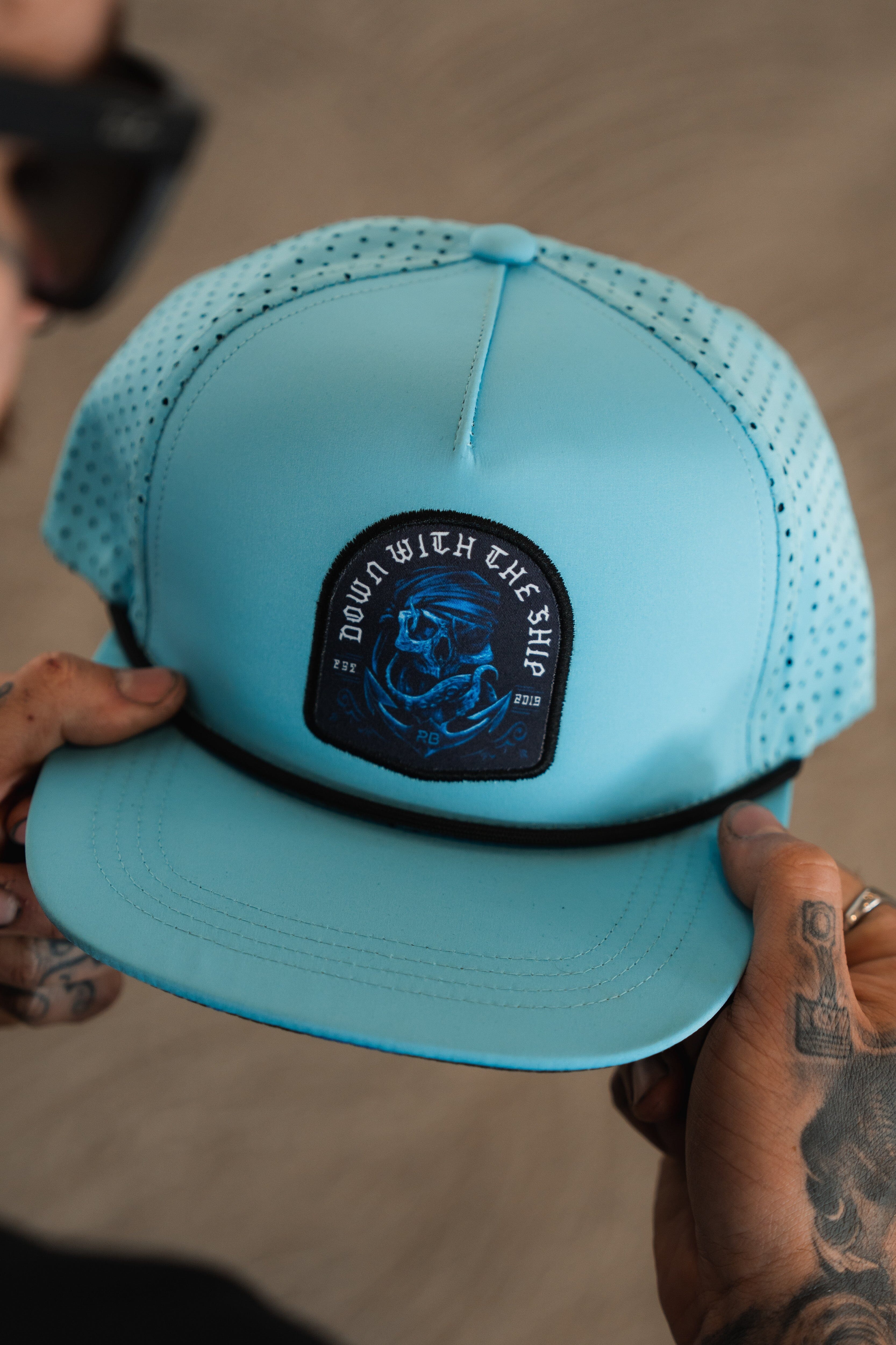 Ship Wreck BLUE Snapback