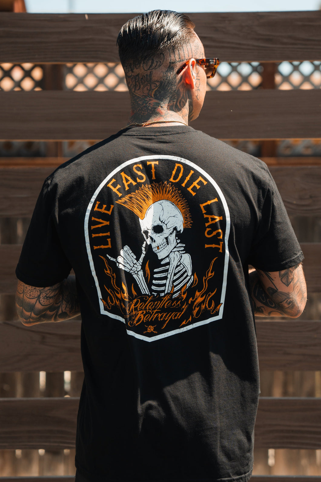 Live Fast Black T-Shirt