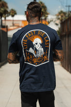 将图片加载到图库查看器，Live Fast Navy T-Shirt