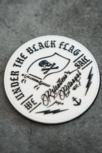 Load image into Gallery viewer, Black Flag PVC Patch