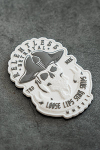 Loose Lips Sink Ships PVC Patch