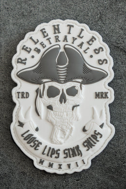 Loose Lips Sink Ships PVC Patch