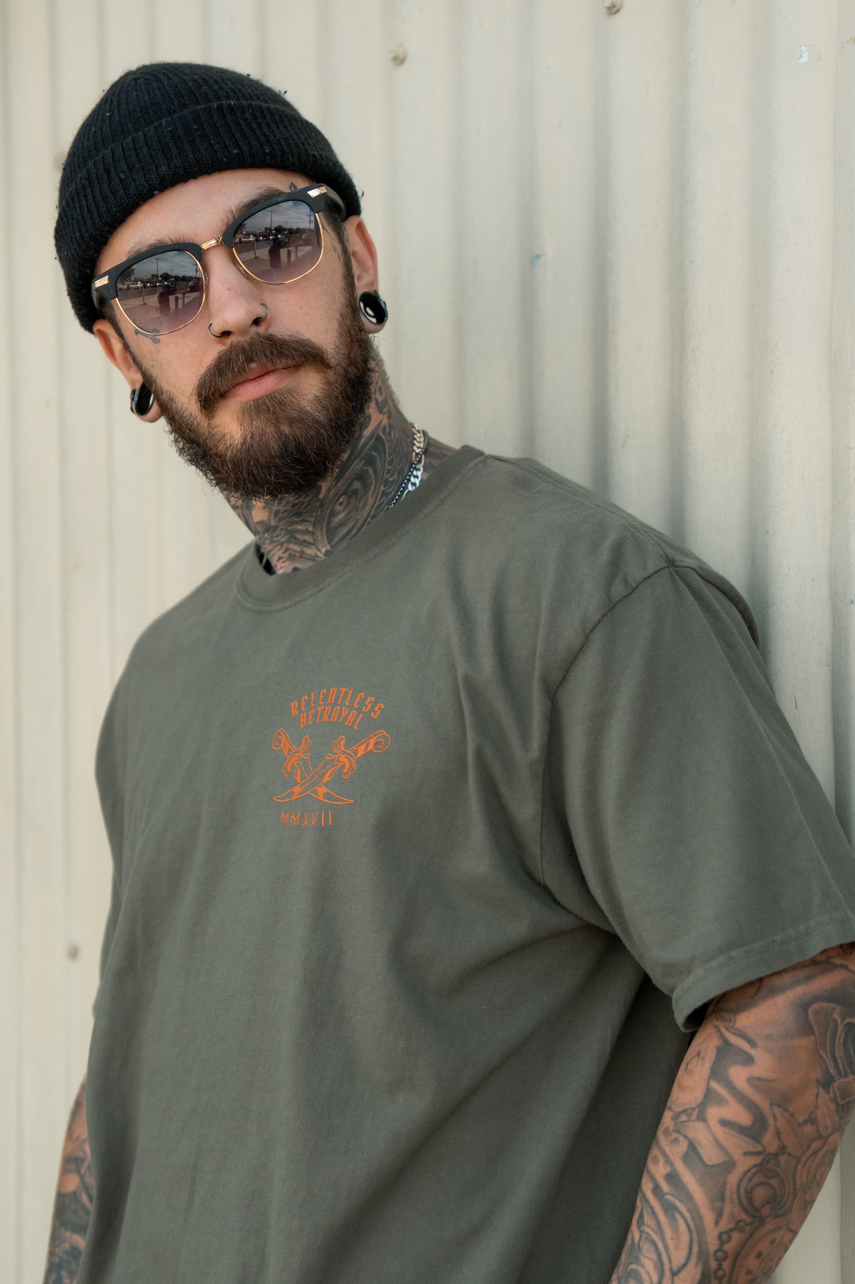 Hell or High Water Premium Olive T-Shirt