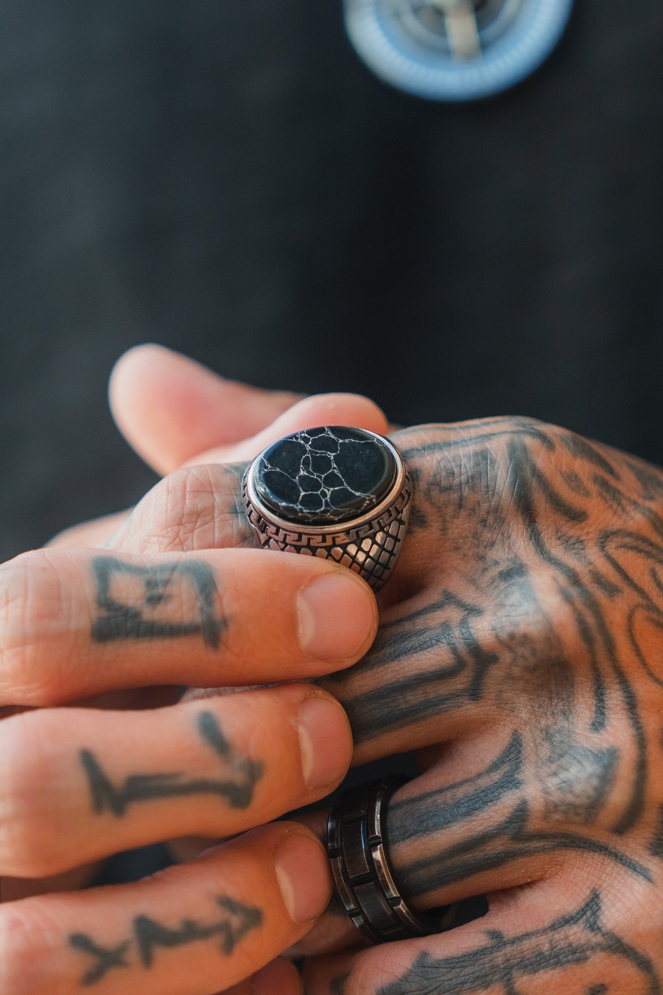 Black Storm Ring- Stainless Steel Ring – Relentless Betrayal