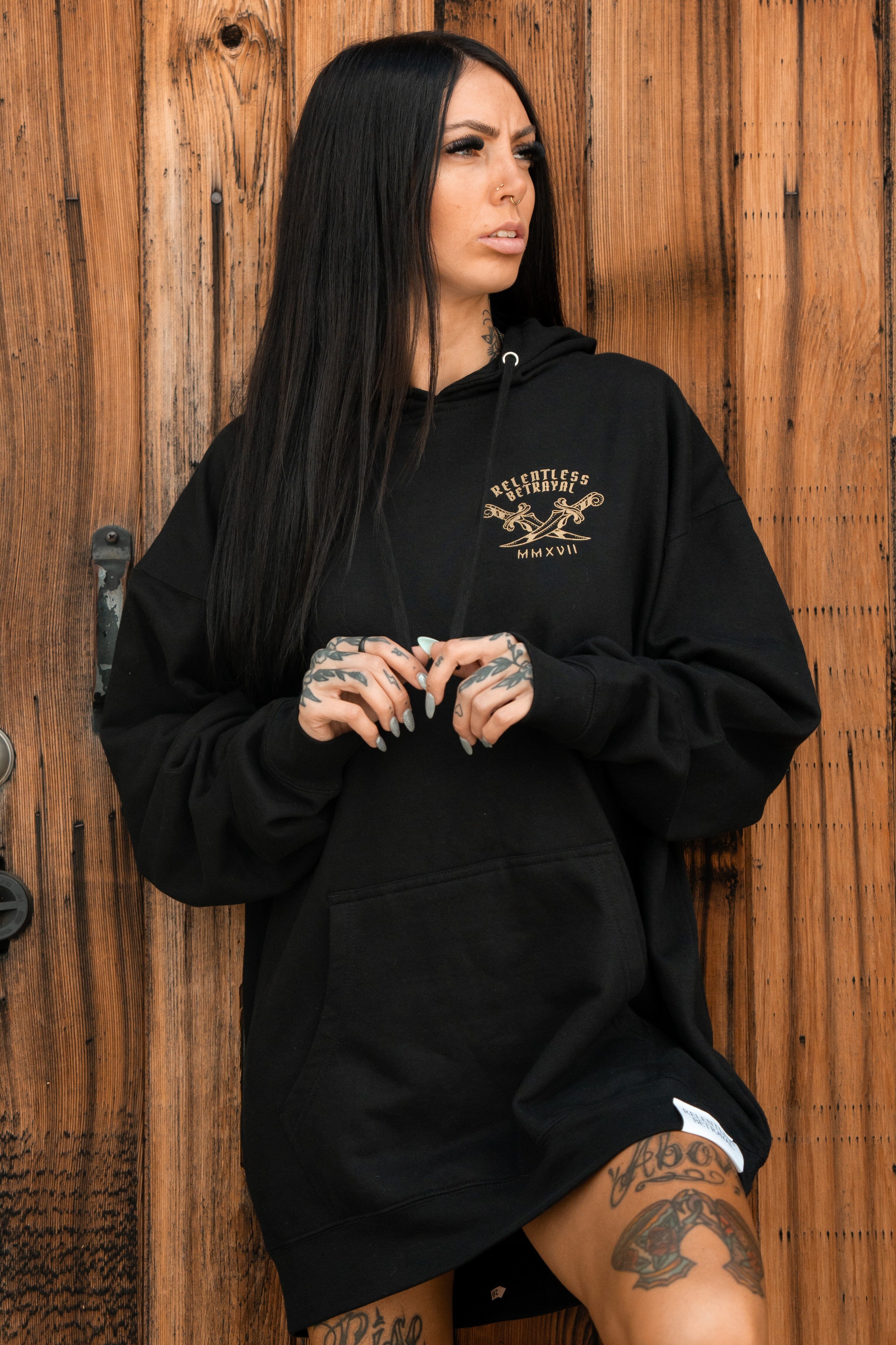 Hell or High Water Gold Foil Hoodie