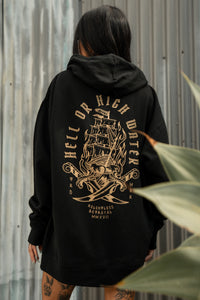 Hell or High Water Gold Foil Hoodie