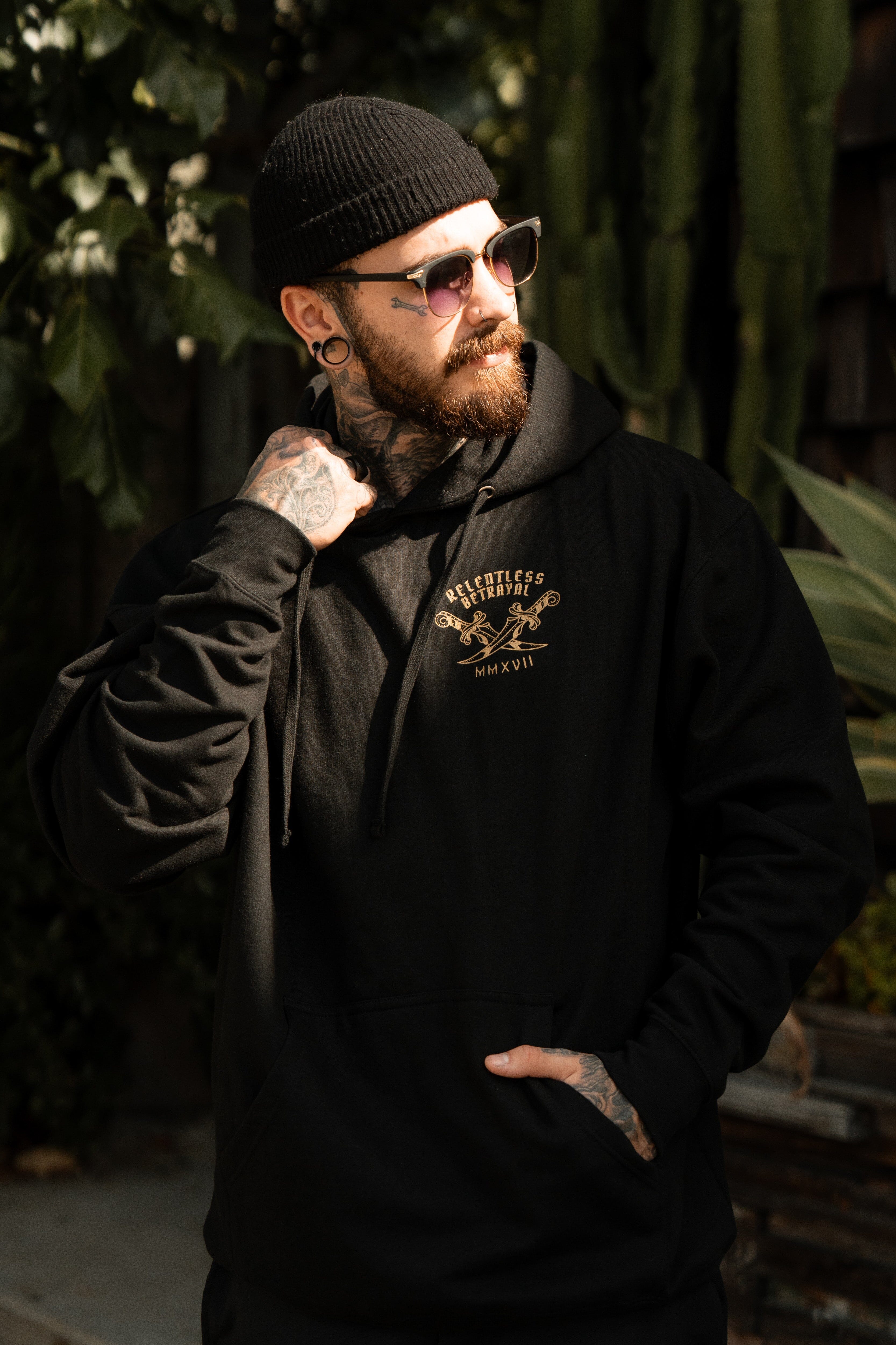 Hell or High Water Gold Foil Hoodie