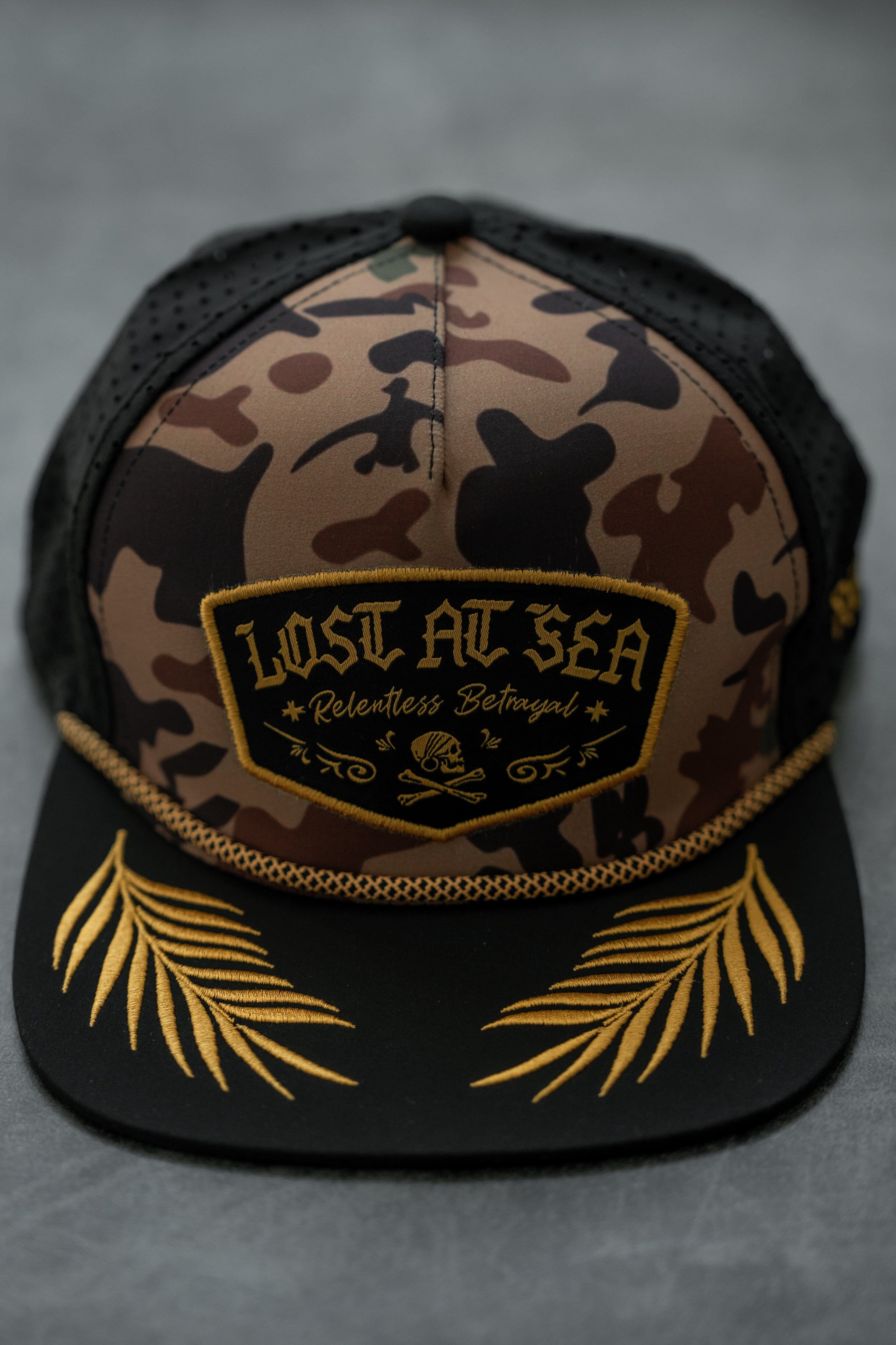 Lost At Sea Frog Camo Snapback