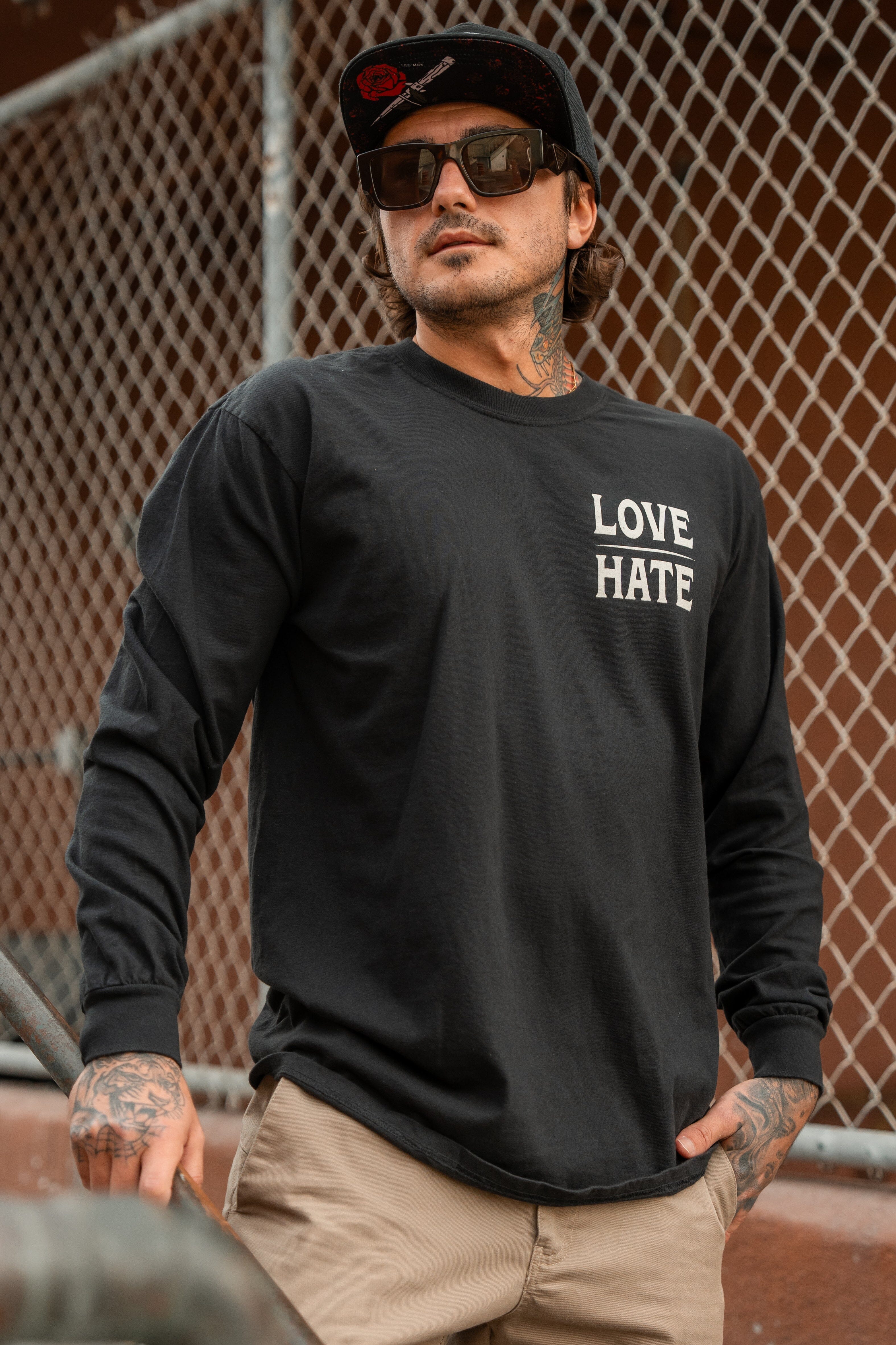 Love/Hate Premium Long Sleeve