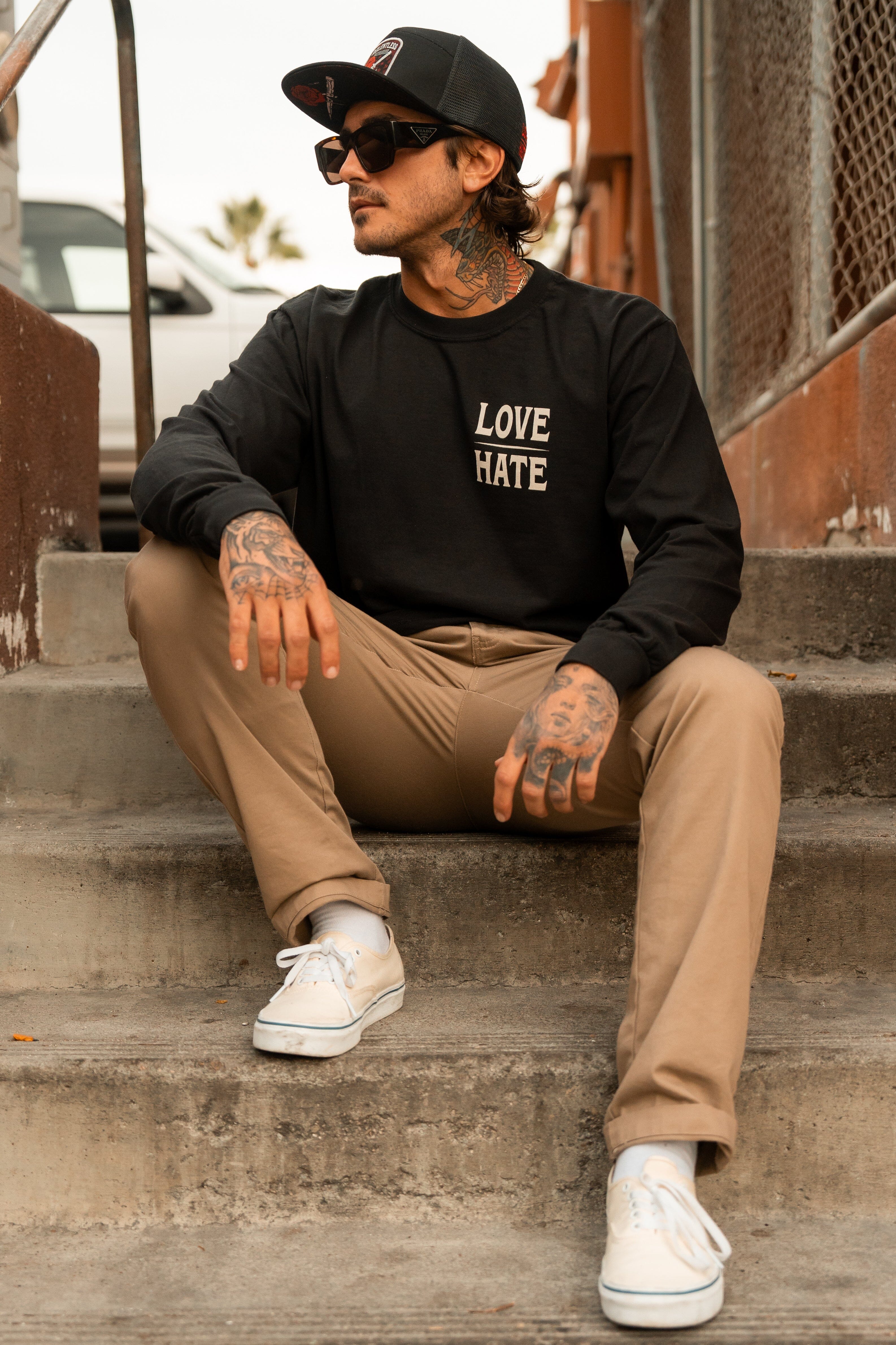 Love/Hate Premium Long Sleeve